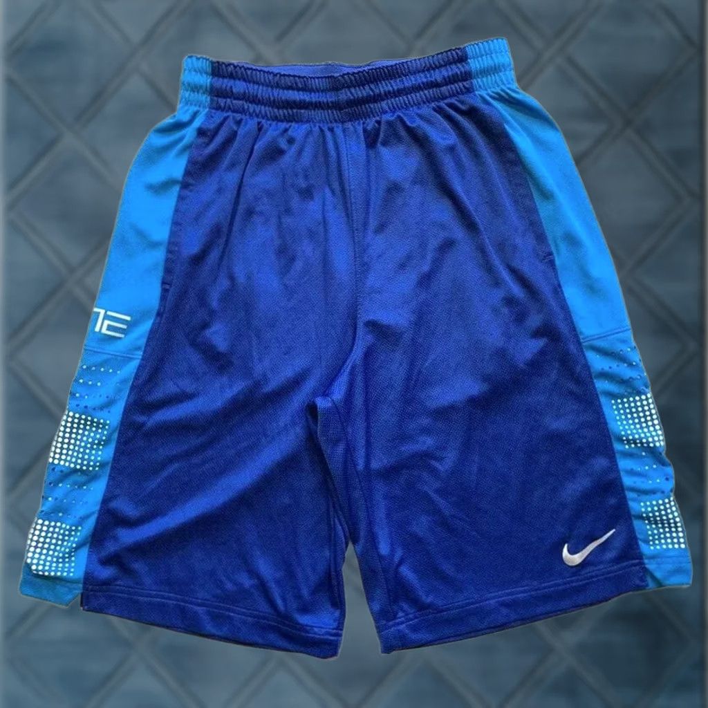 Nike Nike Elite Dri-Fit Athletic Shorts Mens Medium Swoosh Elastic Waist Training Run Size US 31 - 1 Thumbnail