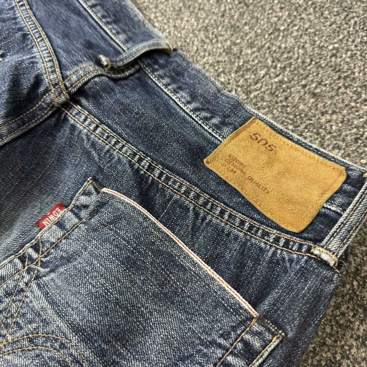 Kapital Archive Vintage Flared Japanese Selvedge Edwin 505s Redline Size US 31 - 10 Thumbnail