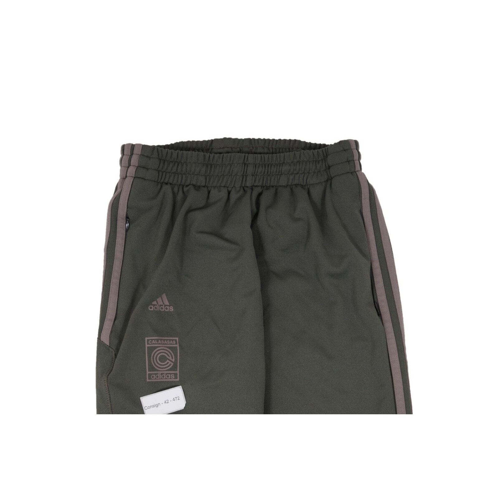 Adidas Calabasas Track Pants Small Green Purple Nylon Size US 30 / EU 46 - 6 Thumbnail