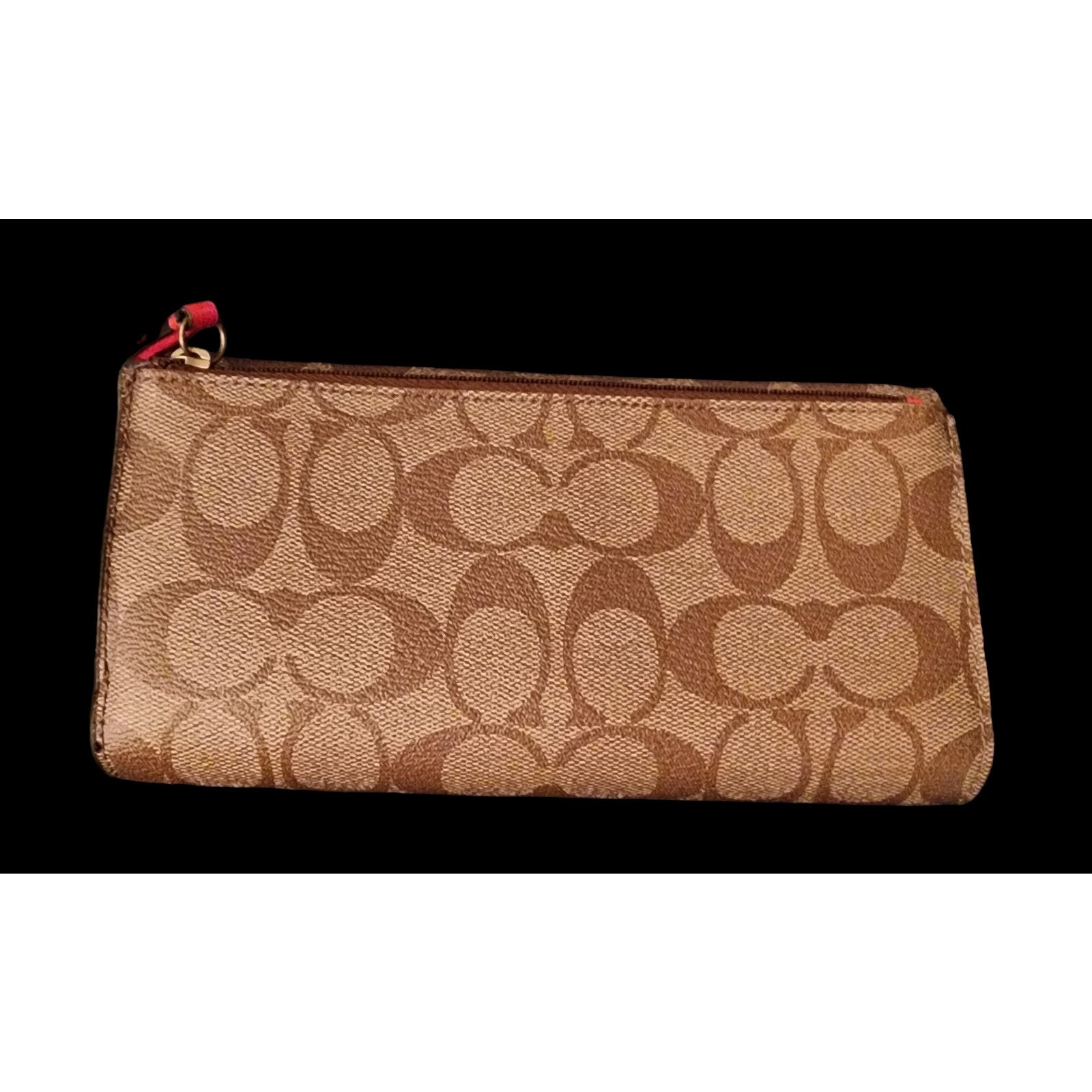 Coach Coach Peyton Signature checkbook Wallet Size ONE SIZE - 2 Thumbnail