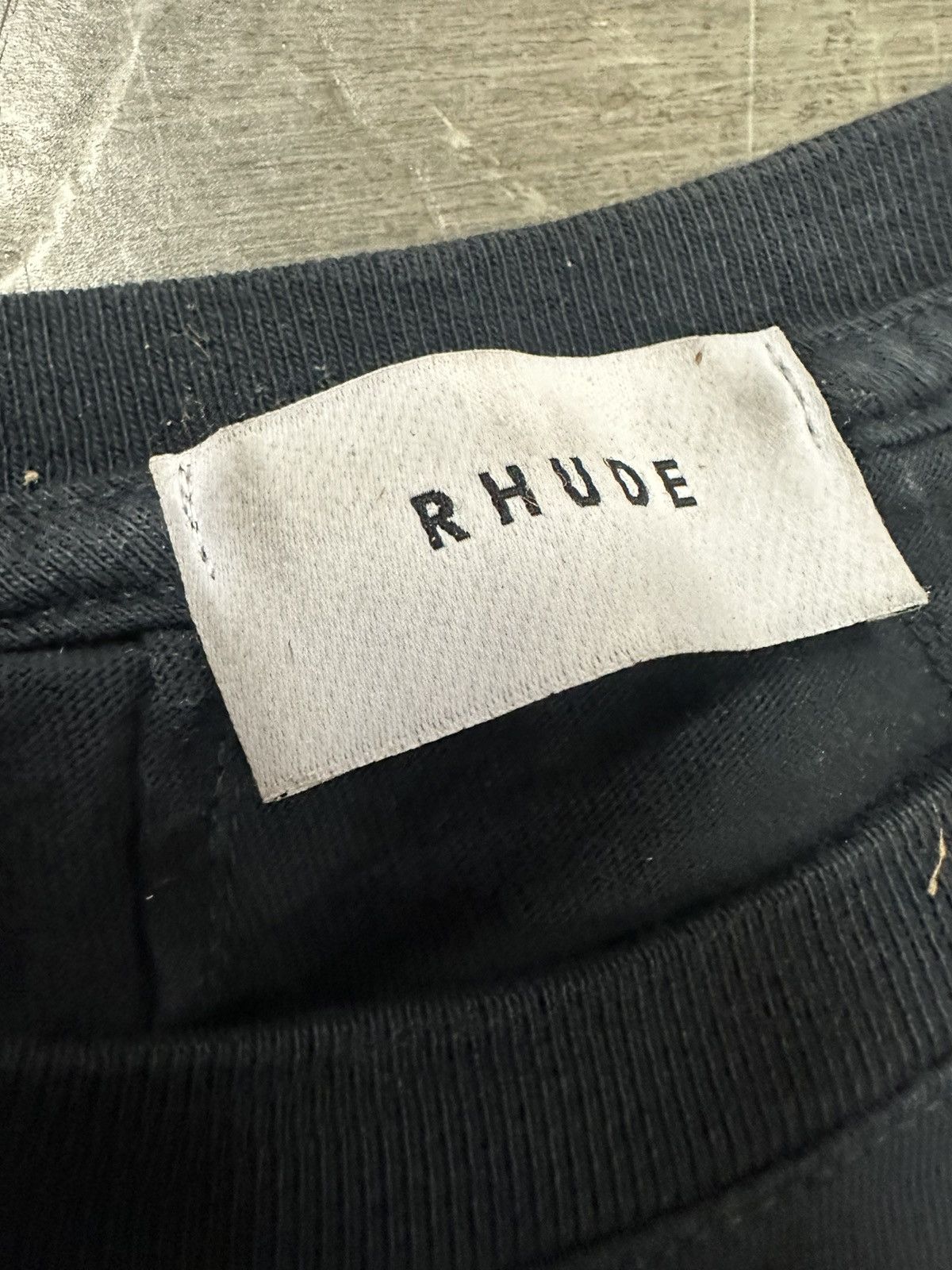 Rhude Rhude mirror pre owned t shirt xl Size US XL / EU 56 / 4 - 2 Thumbnail