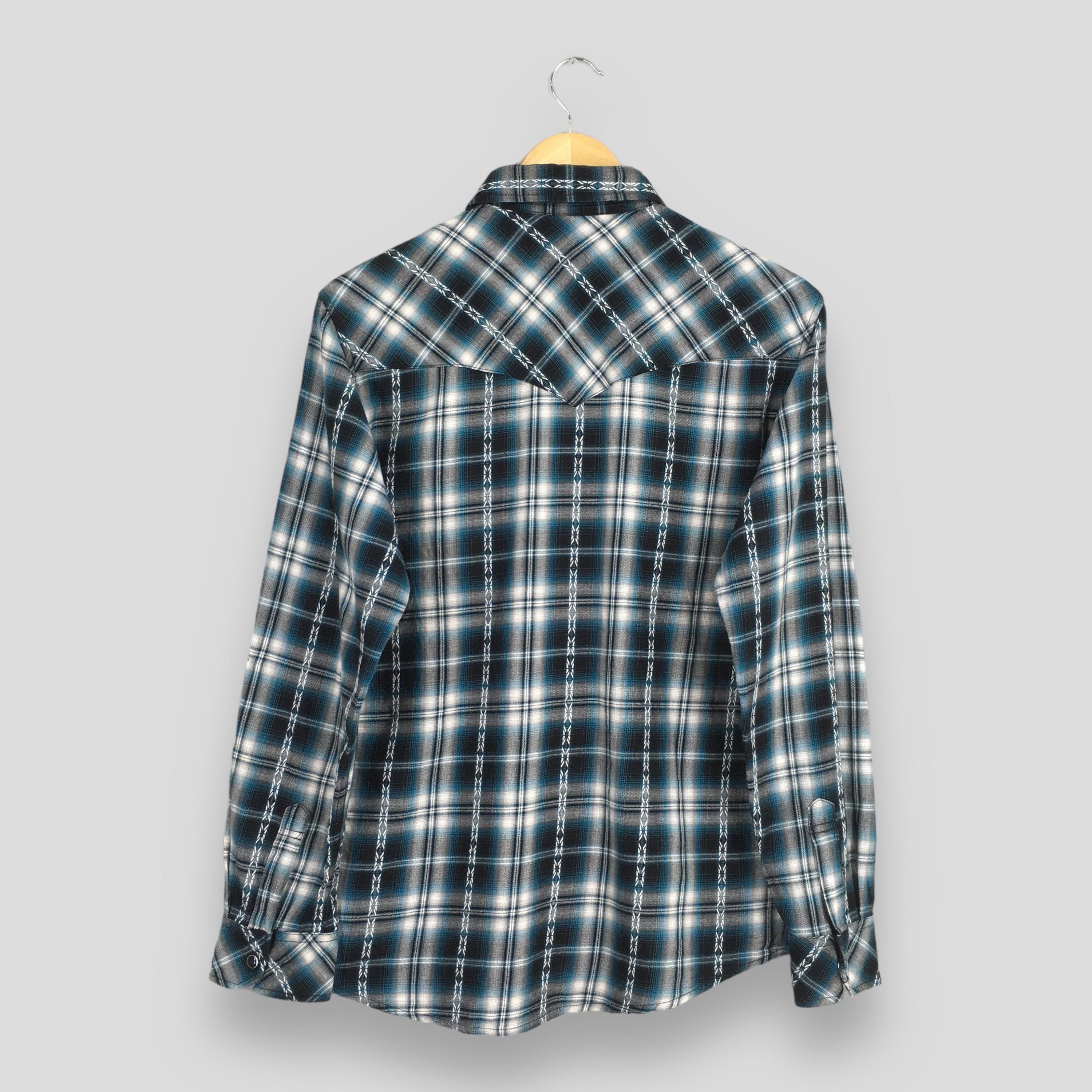Flannel × Vintage Vintage Avail Mode Plaid Shadow Checkered Shirt Medium Size US M / EU 48-50 / 2 - 7 Thumbnail