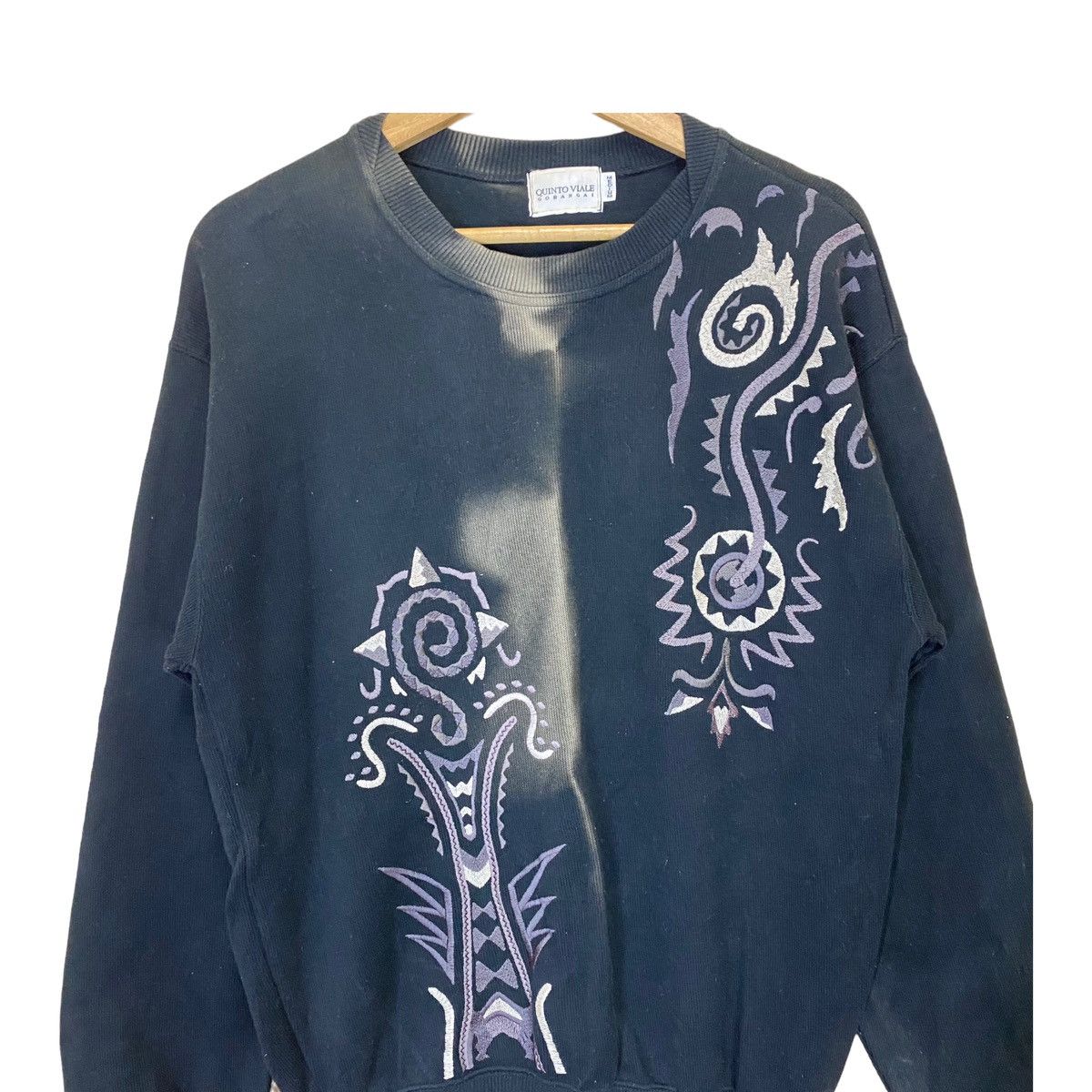 Japanese Brand Quinto Viale Gobangai Japanase Designer Big Logo Sweatshirt Size US M / EU 48-50 / 2 - 5 Thumbnail