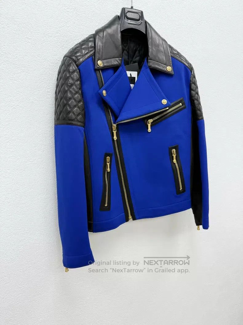 Versace Versace Main line wool blend patchwork cotton jacket Size US S / EU 44-46 / 1 - 3 Thumbnail
