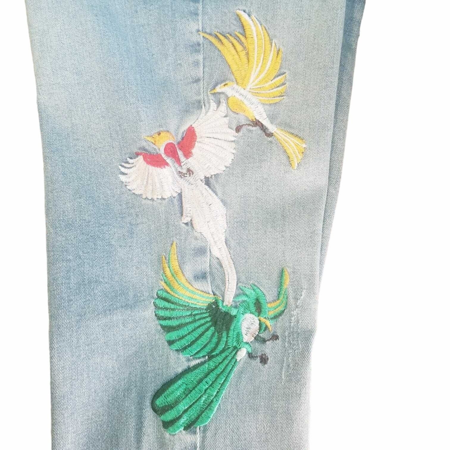 Other ❤️❤️❤️Women's Jeans Sz 7 April Mid Rise Skinny with Embroide Size 26" / US 2 / IT 38 - 4 Thumbnail