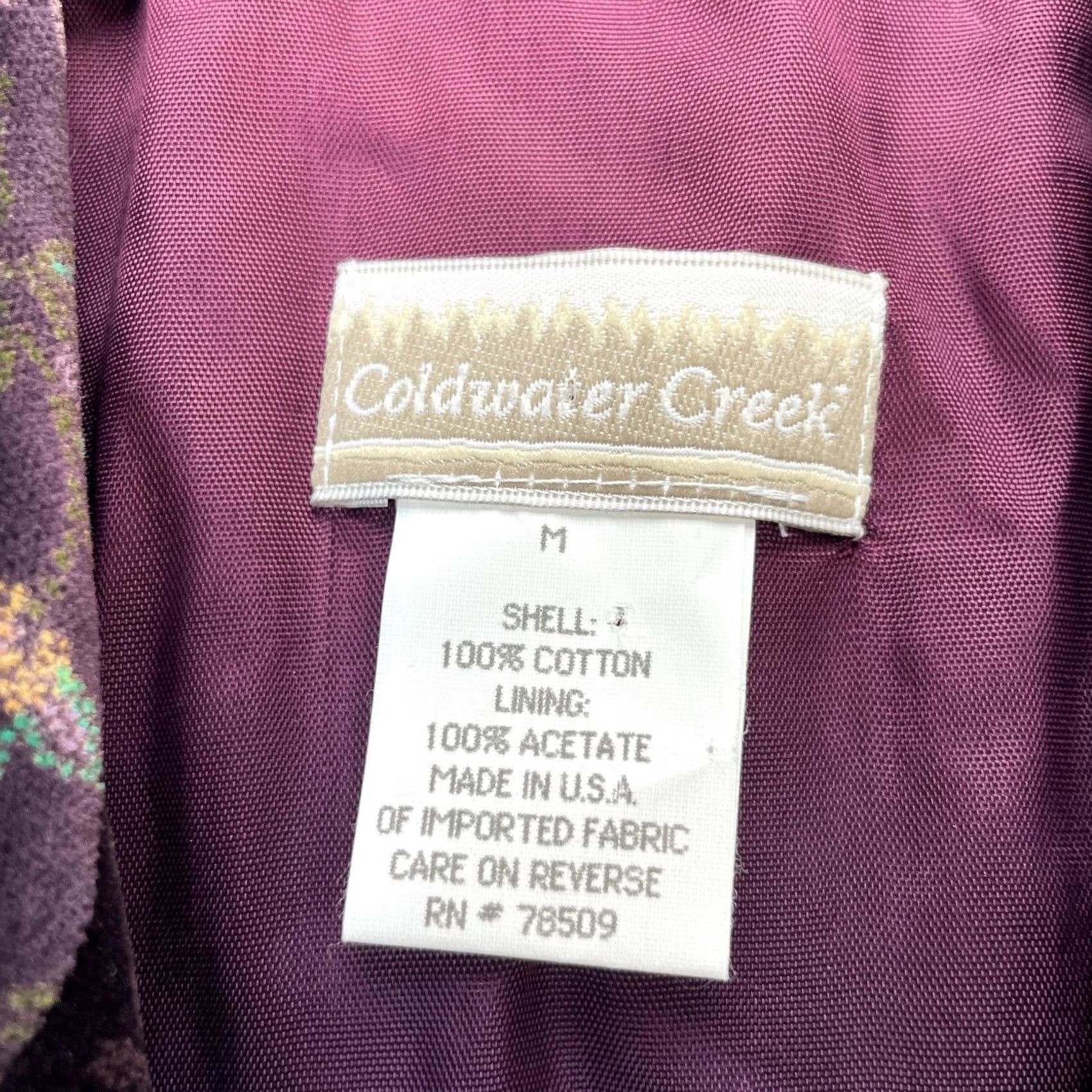 Coldwater Creek VINTAGE Coldwater Creek Vest Womens Medium Red Floral Velvet Notch Lapel Casual Classic Size M / US 6-8 / IT 42-44 - 3 Thumbnail