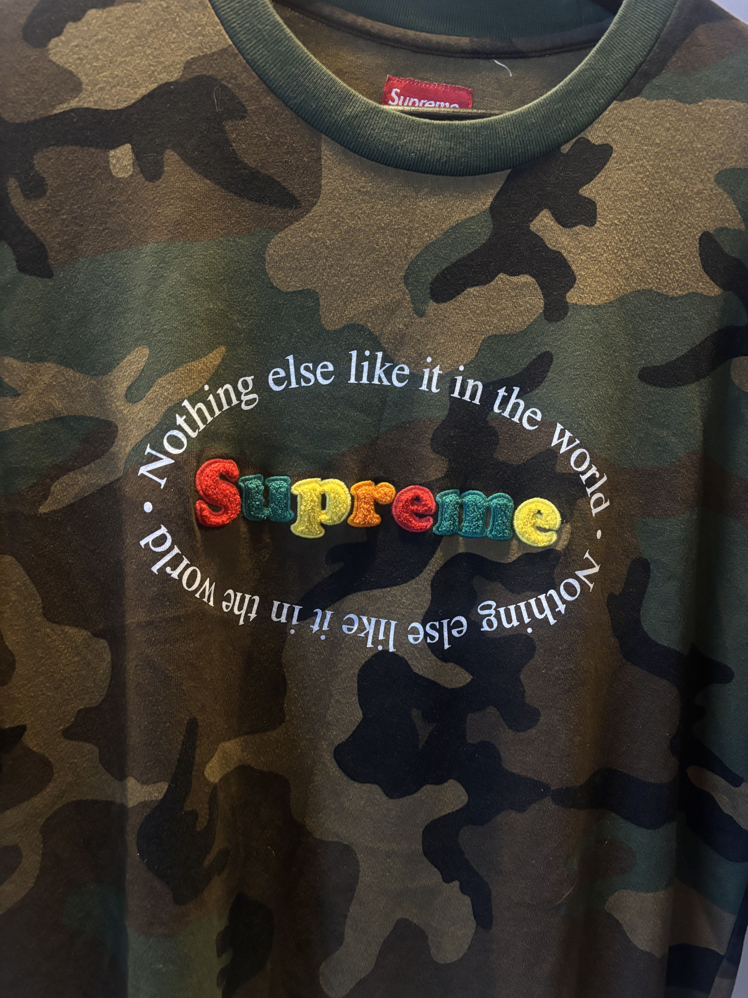 Supreme Supreme Camo T-Shirt Size US M / EU 48-50 / 2 - 4 Thumbnail