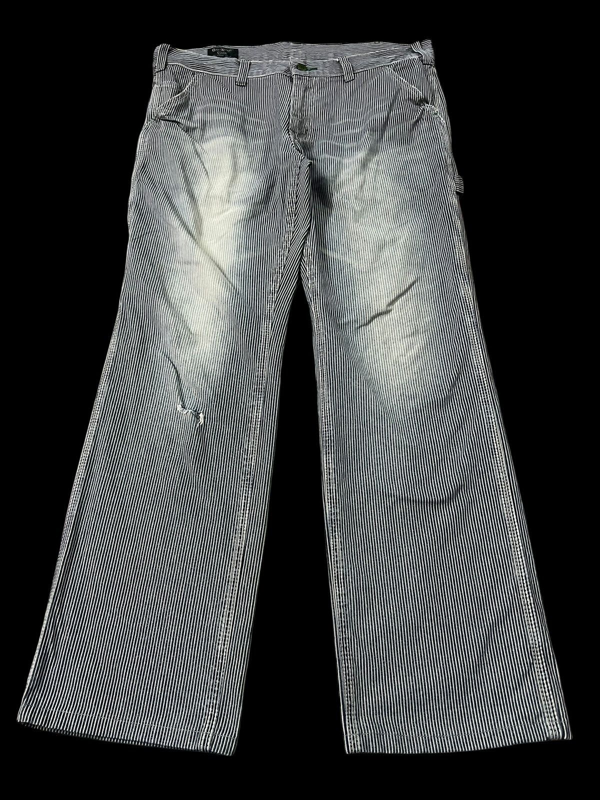 Japanese Brand 💥Vintage Oshkosh Carpenter Stripe Hickory Denim Jean Size US 36 / EU 52 - 1 Thumbnail