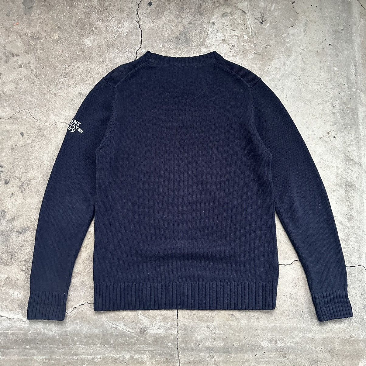 Gant 1/3 Vintage USA Flag Chest Embroidered Long Sleeve Knitwear Size US M / EU 48-50 / 2 - 9 Thumbnail