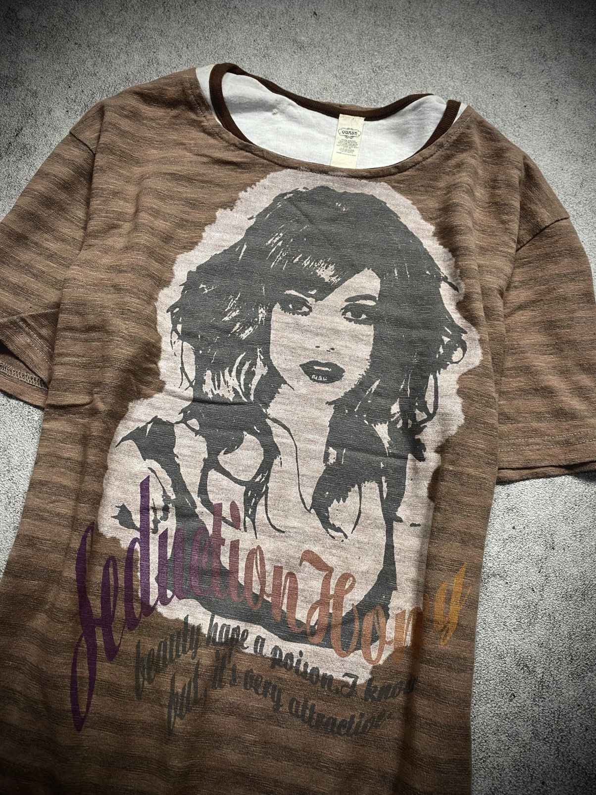 Hysteric Glamour 00s Quask Iconic Emogirl Tee Size US M / EU 48-50 / 2 - 2 Thumbnail