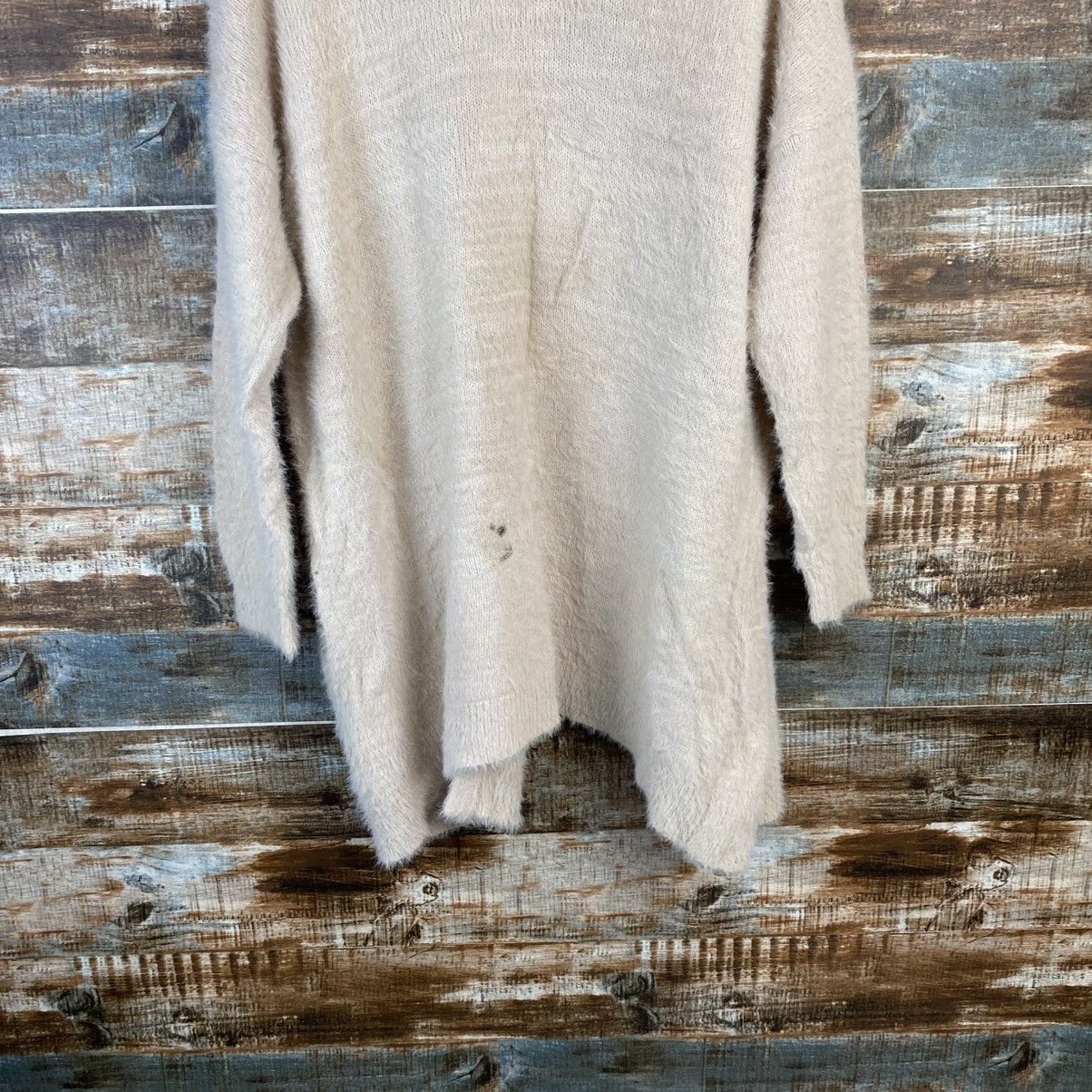 Japanese Brand DL Ingni Pink Cardigan fur shaggy mohair Knitwear #C1056 Size M / US 6-8 / IT 42-44 - 14 Thumbnail