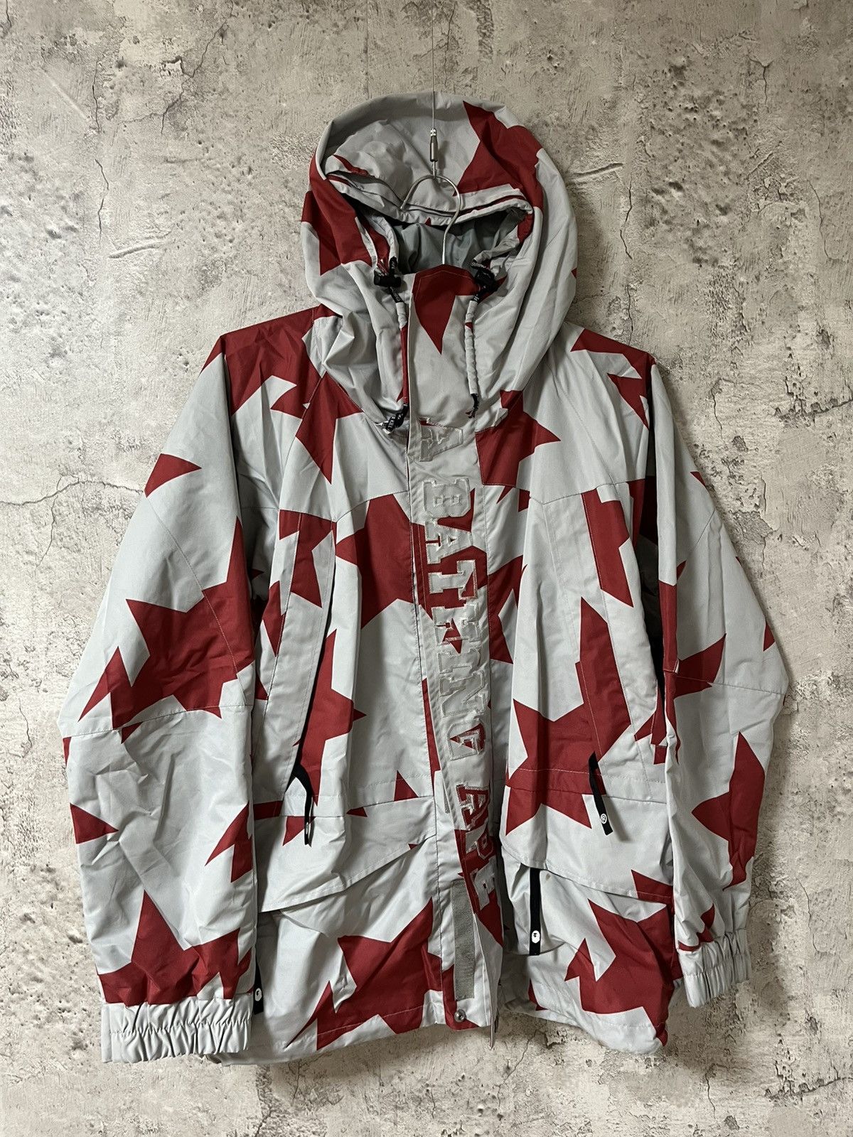 Bape 00's OG Star Shell Parka Windbreaker Snowboard Jacket