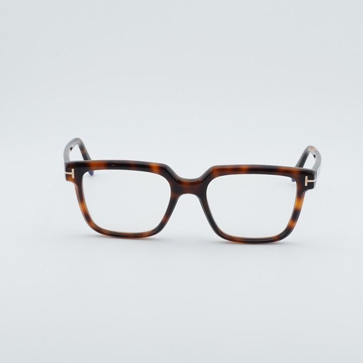 Tom Ford Tom Ford FT5889-B 053 Eyeglasses Havana 53mm Square Frame Size ONE SIZE - 5 Thumbnail