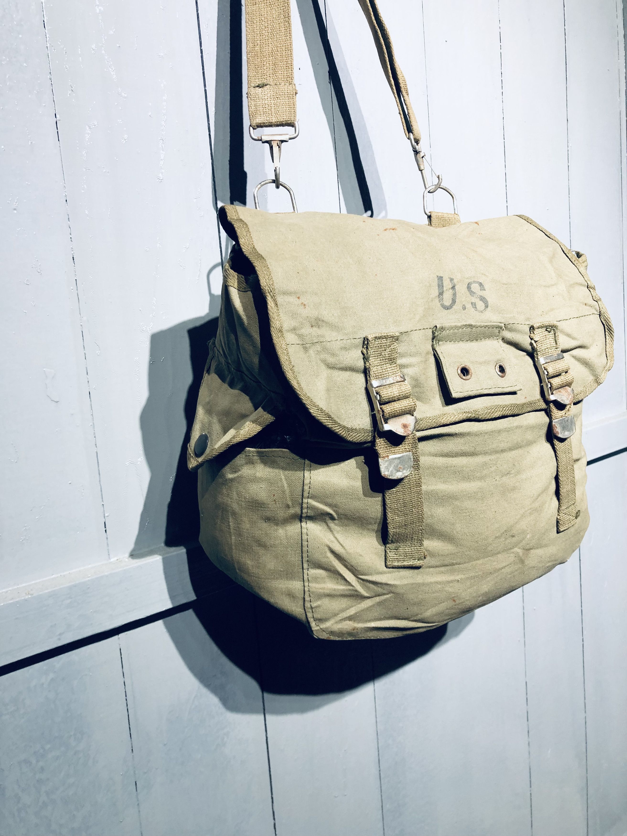 Other Vintage U.S Army Canvas Style Messenger/ Crossbody Bag Size ONE SIZE - 20 Thumbnail
