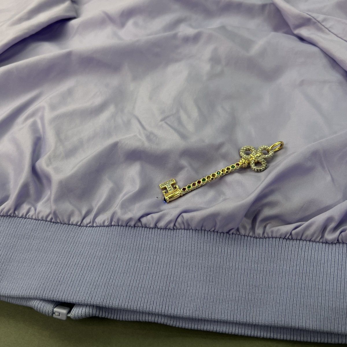 Other 1980s Vintage Pastel Purple Zip Up Jacket Size US M / EU 48-50 / 2 - 12 Thumbnail