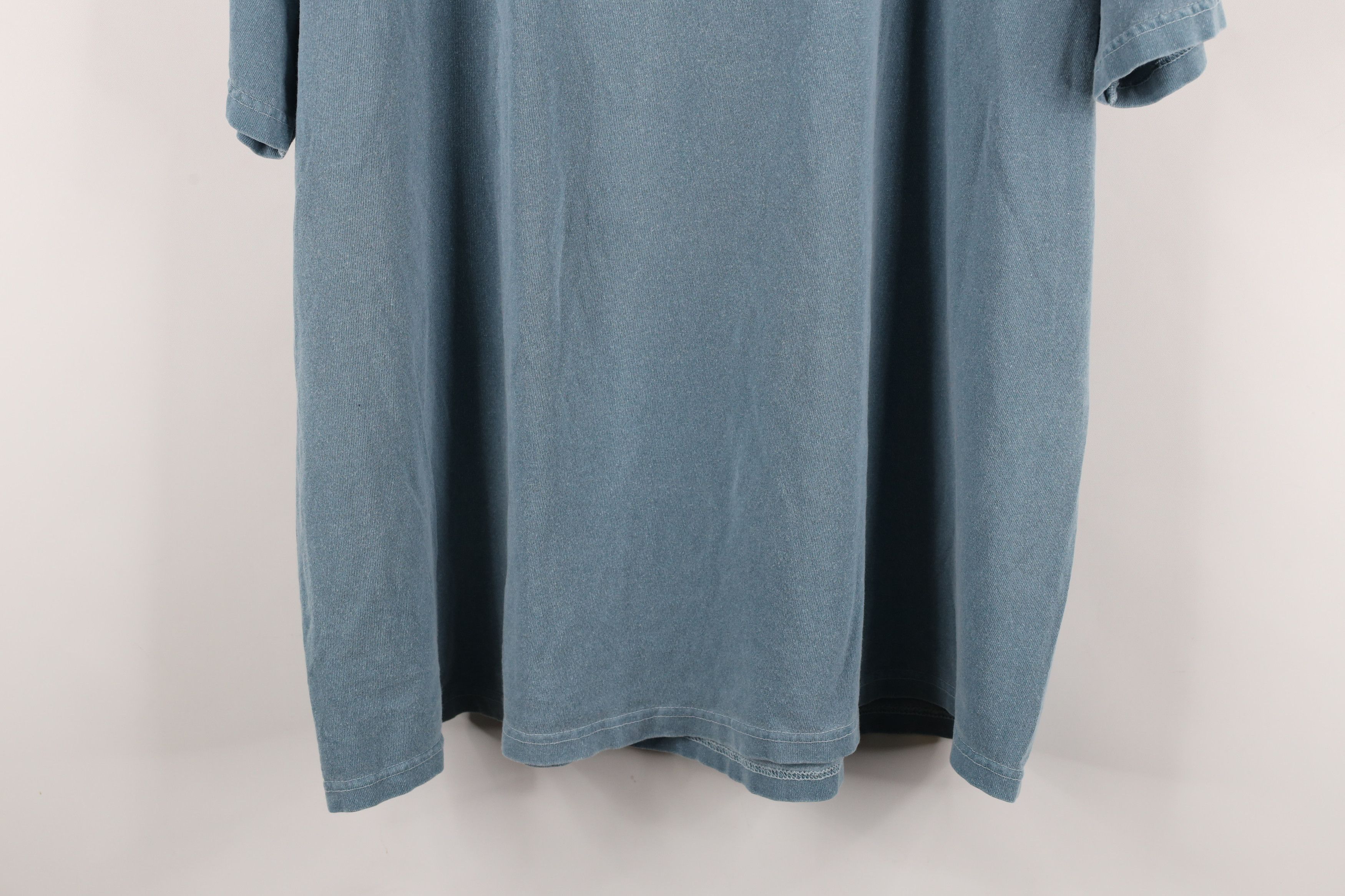 Vintage Vintage 90s Streetwear The Moorings St Martin T-Shirt Teal Size US XXL / EU 58 / 5 - 14 Thumbnail