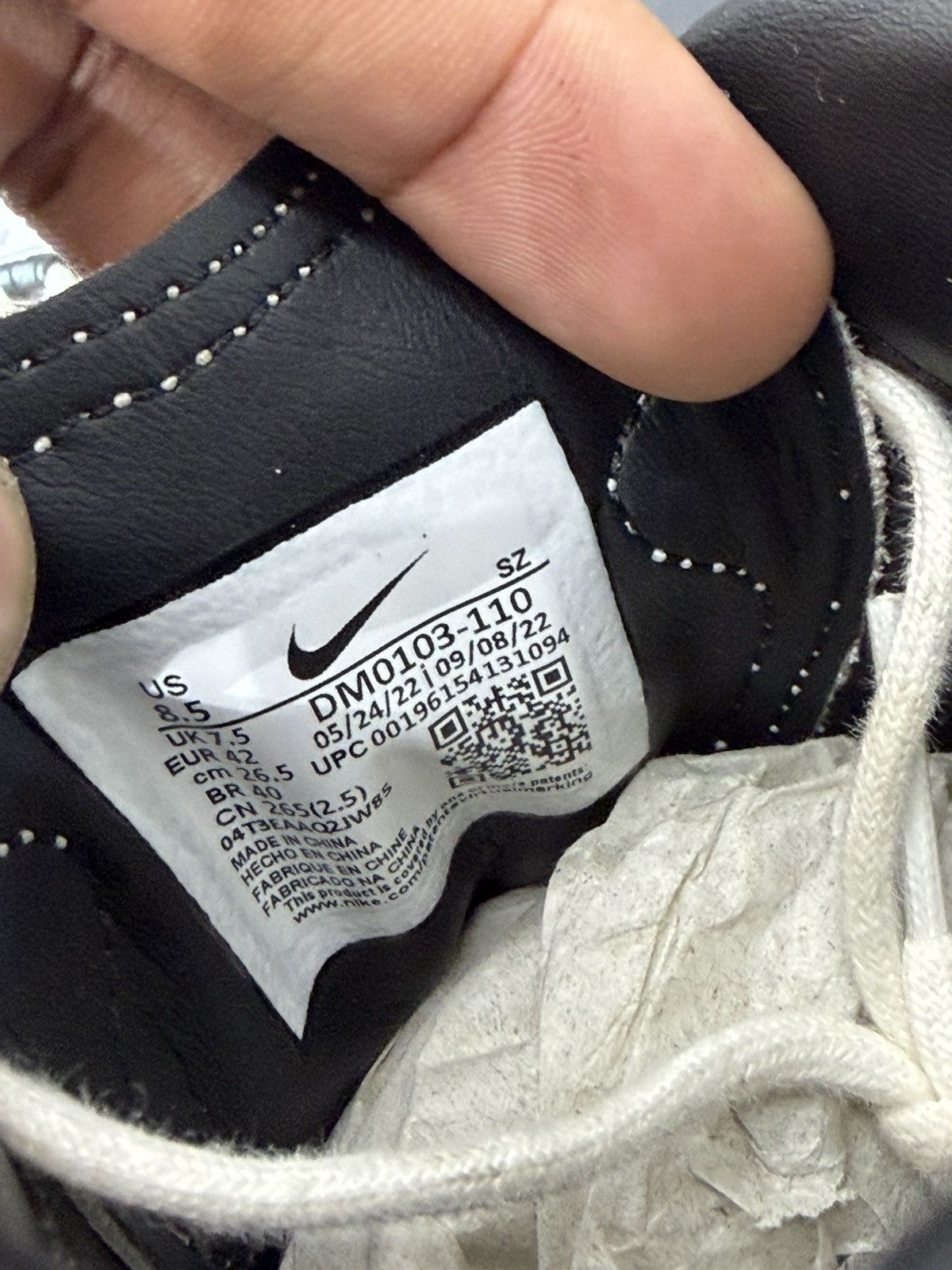 Jordan Brand Jordan ADG 4 Golf White Black Size 8.5 (2023) Size US 8.5 / EU 41-42 - 10 Thumbnail