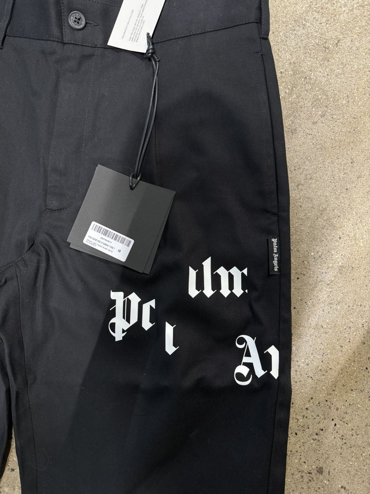 Palm Angels Palm Angels Logo Work Pants NEW 600$ Size US 32 / EU 48 - 5 Thumbnail