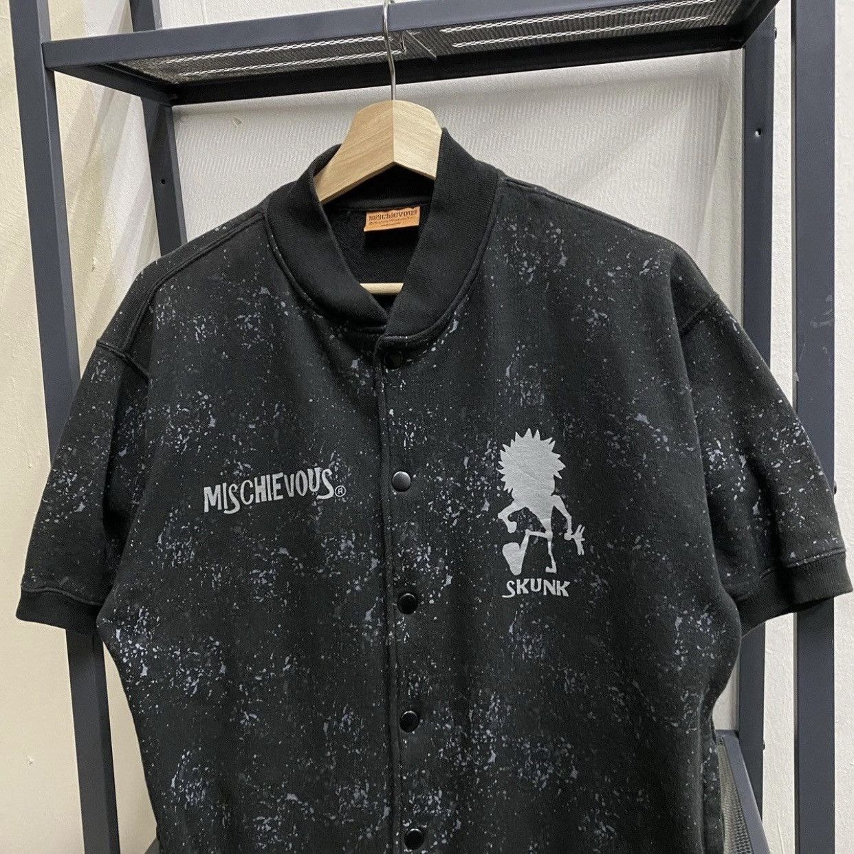 Beauty Beast Vintage Mischievous Skunk Punk by Emi Nakayama Short Varsity Size US M / EU 48-50 / 2 - 6 Thumbnail