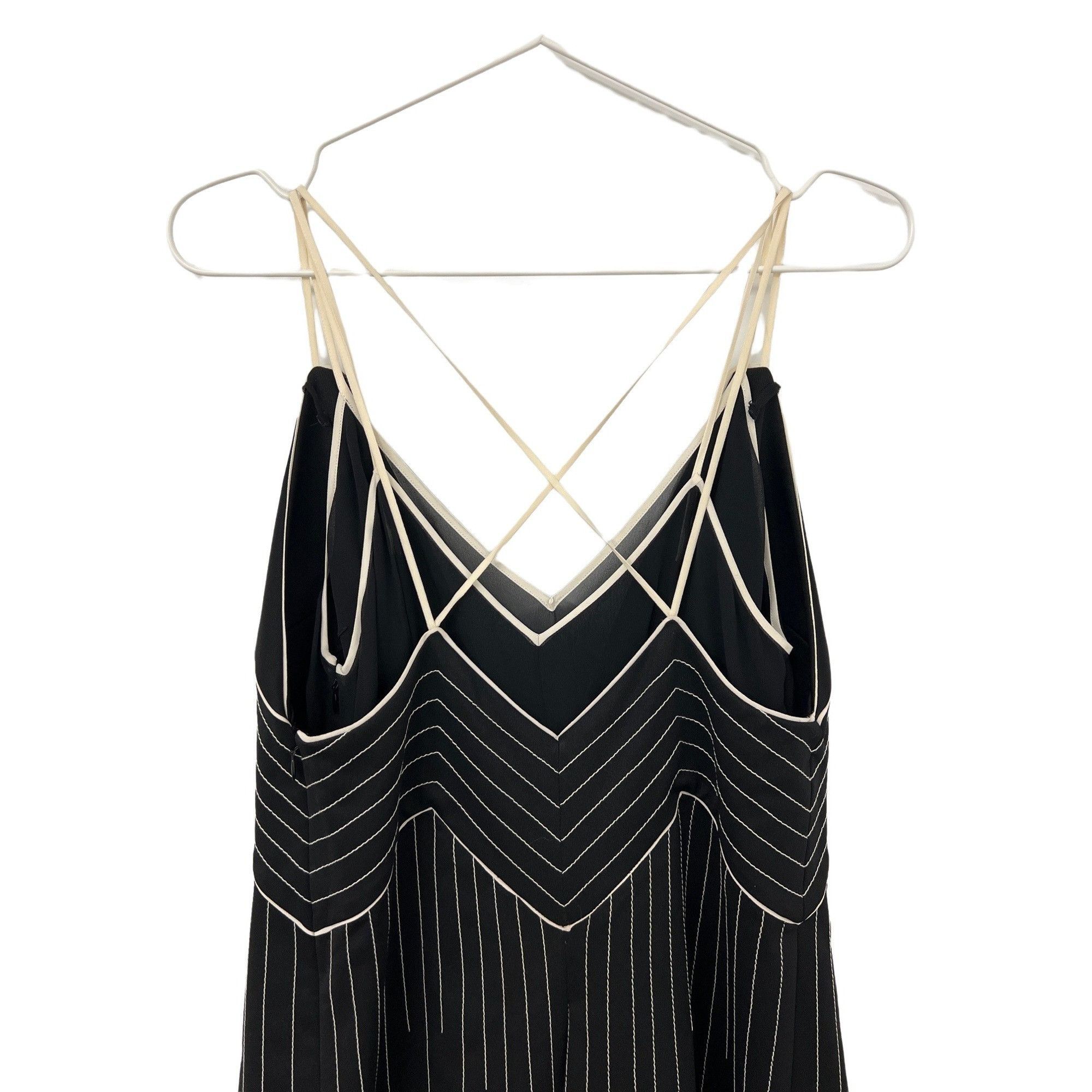 Valentino Valentino Striped A-Line Dress Size S / US 4 / IT 40 - 5 Thumbnail