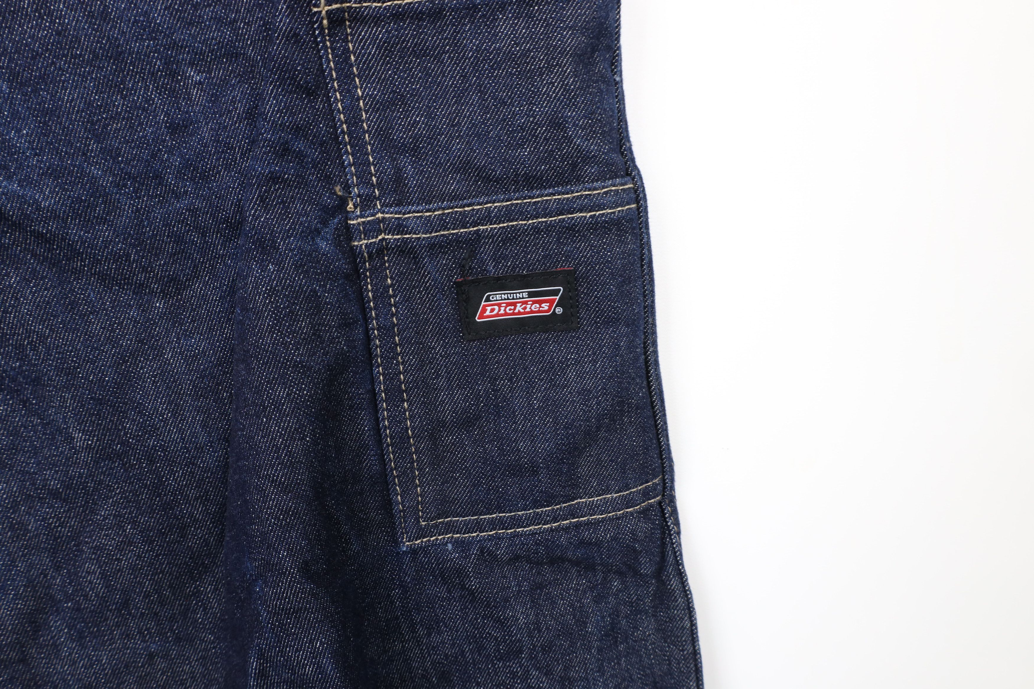 Dickies × Vintage Vintage Dickies Out Carpenter Denim Jean Shorts Jorts Indigo Size US 40 / EU 56 - 12 Thumbnail