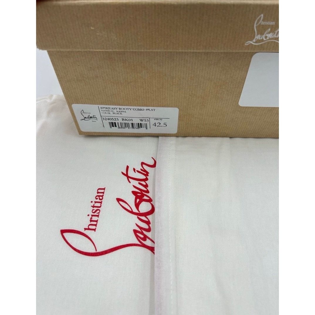 Christian Louboutin Christian Louboutin SPIKEASY leather ankle boots size 42.5 Size US 9.5 / EU 42-43 - 13 Thumbnail