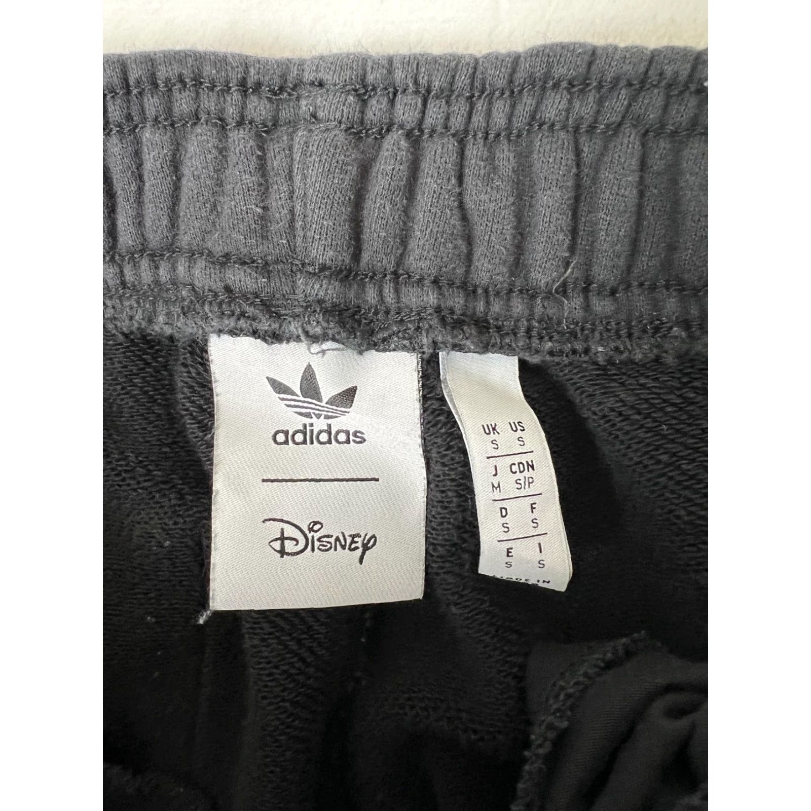 Adidas Adidas Disney Sweatpants Mens Small Black Jogger Mickey Neon Outline Graphic Adidas x Disney Size US 29 - 6 Thumbnail