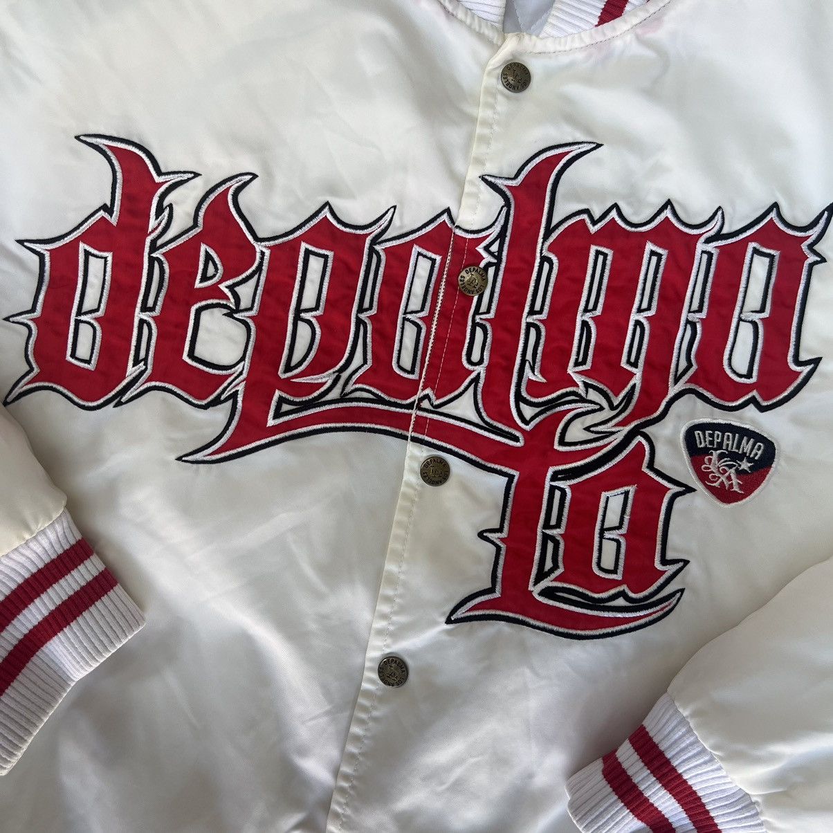 Fubu × Vintage Vintage Fubu Athletic Y2K red oversized bomber jacket Size US M / EU 48-50 / 2 - 5 Thumbnail