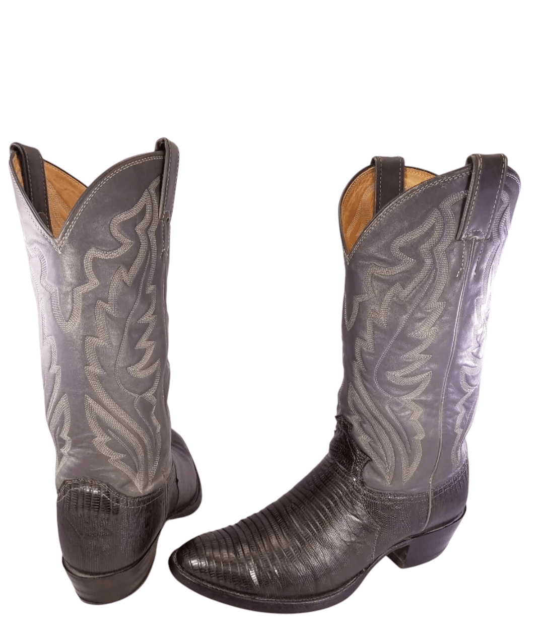 Justin teju lizard vintage 8327 Size US 8 / EU 41 - 2 Thumbnail