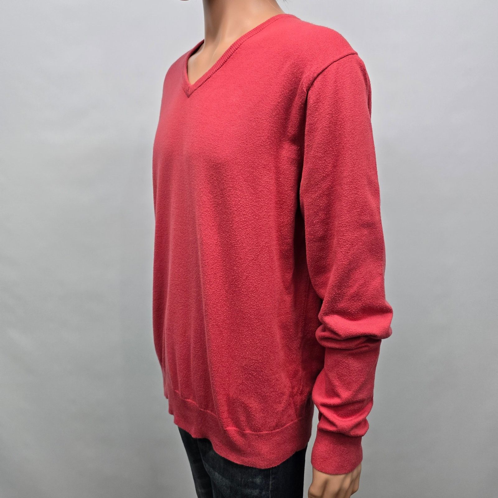 J.Crew J. Crew Harbor Cotton Sweater XL V-neck Cotton Wool Nylon Size US XL / EU 56 / 4 - 5 Thumbnail