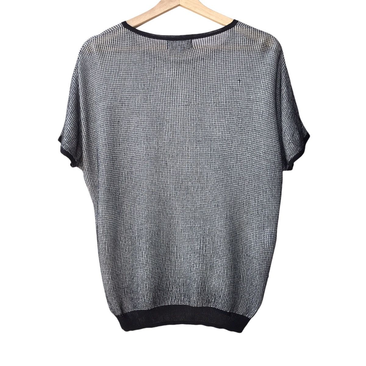 Designer × Sonia Rykiel Sonia Rykiel Paris Designer See Thru Lyocell Tops Size M / US 6-8 / IT 42-44 - 2 Thumbnail