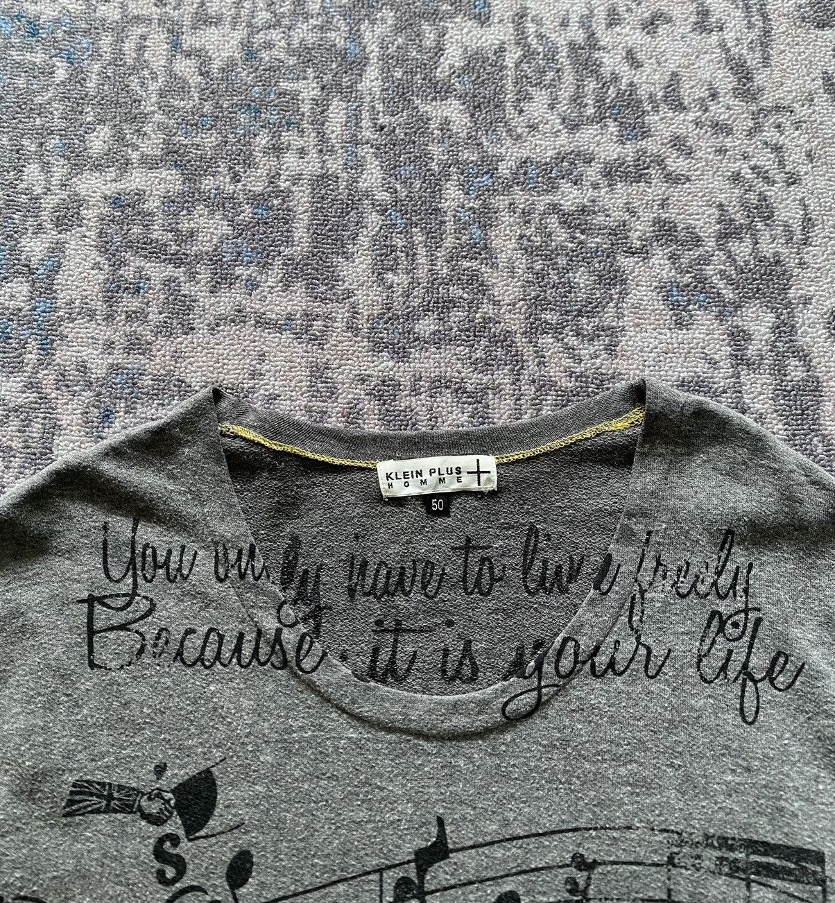 If Six Was Nine Y2K Japanes Klein Plus Homme Poem Ifsix Style Size US M / EU 48-50 / 2 - 4 Thumbnail