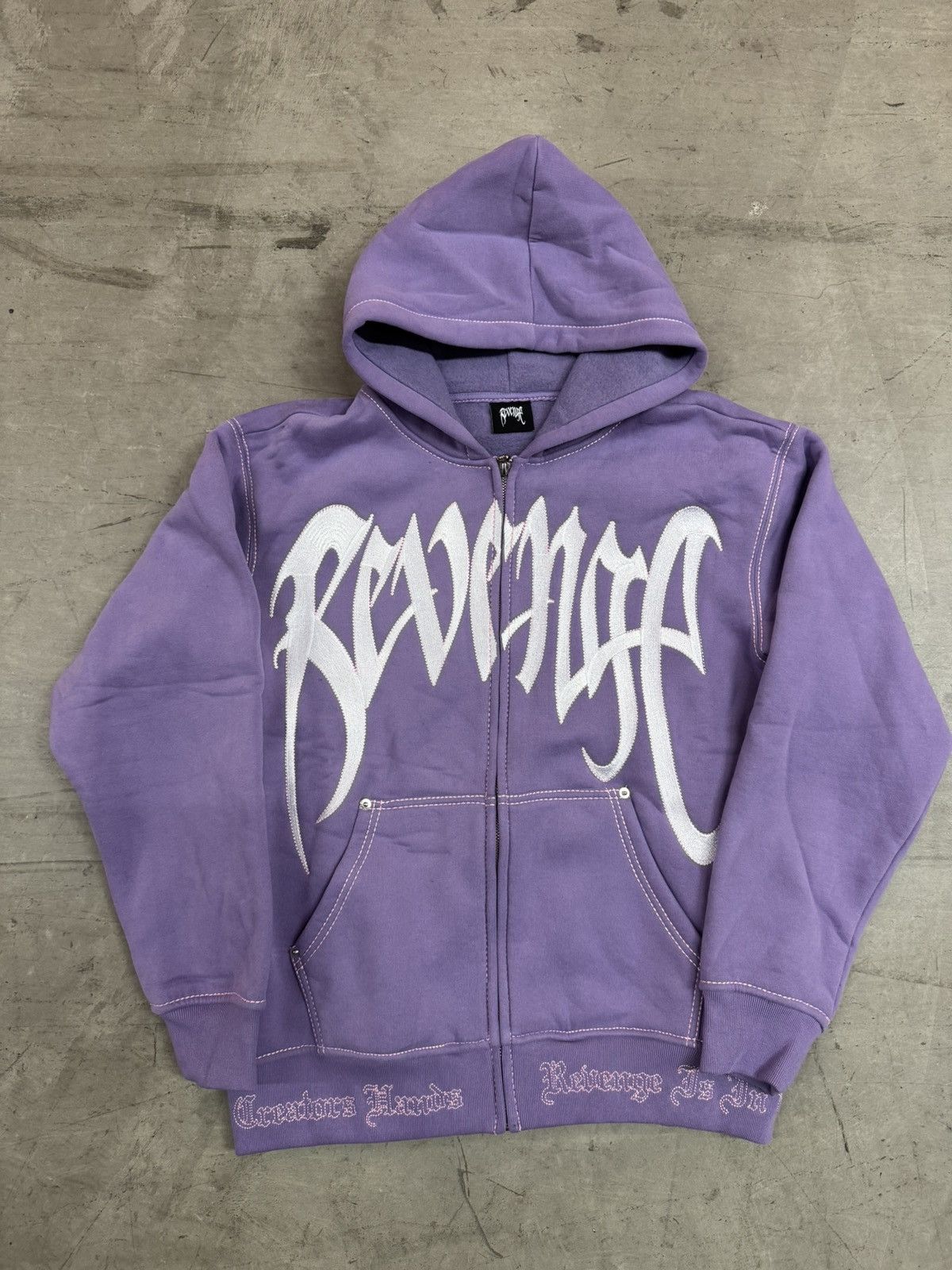 REVENGE × City Morgue l Tour Hoodie Purple｜関送無料 BOMBS IN THE MAIL TOUR REFLECTIVE HOODIE – City Morgue
