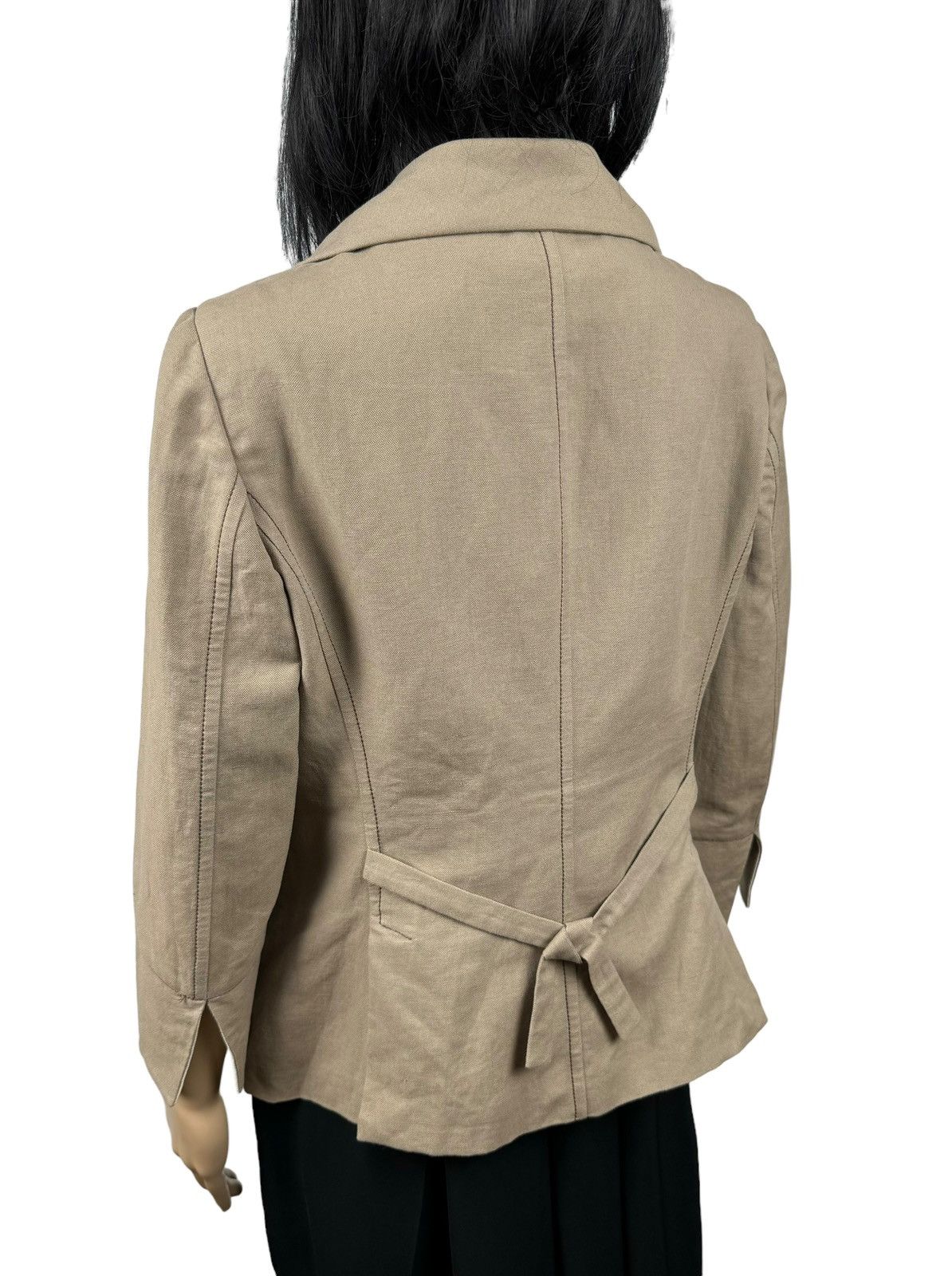 Brunello Cucinelli Brunello Cucinelli Jacket Linen-Cotton 3/4 Sleeve size 44 Size M / US 6-8 / IT 42-44 - 8 Thumbnail