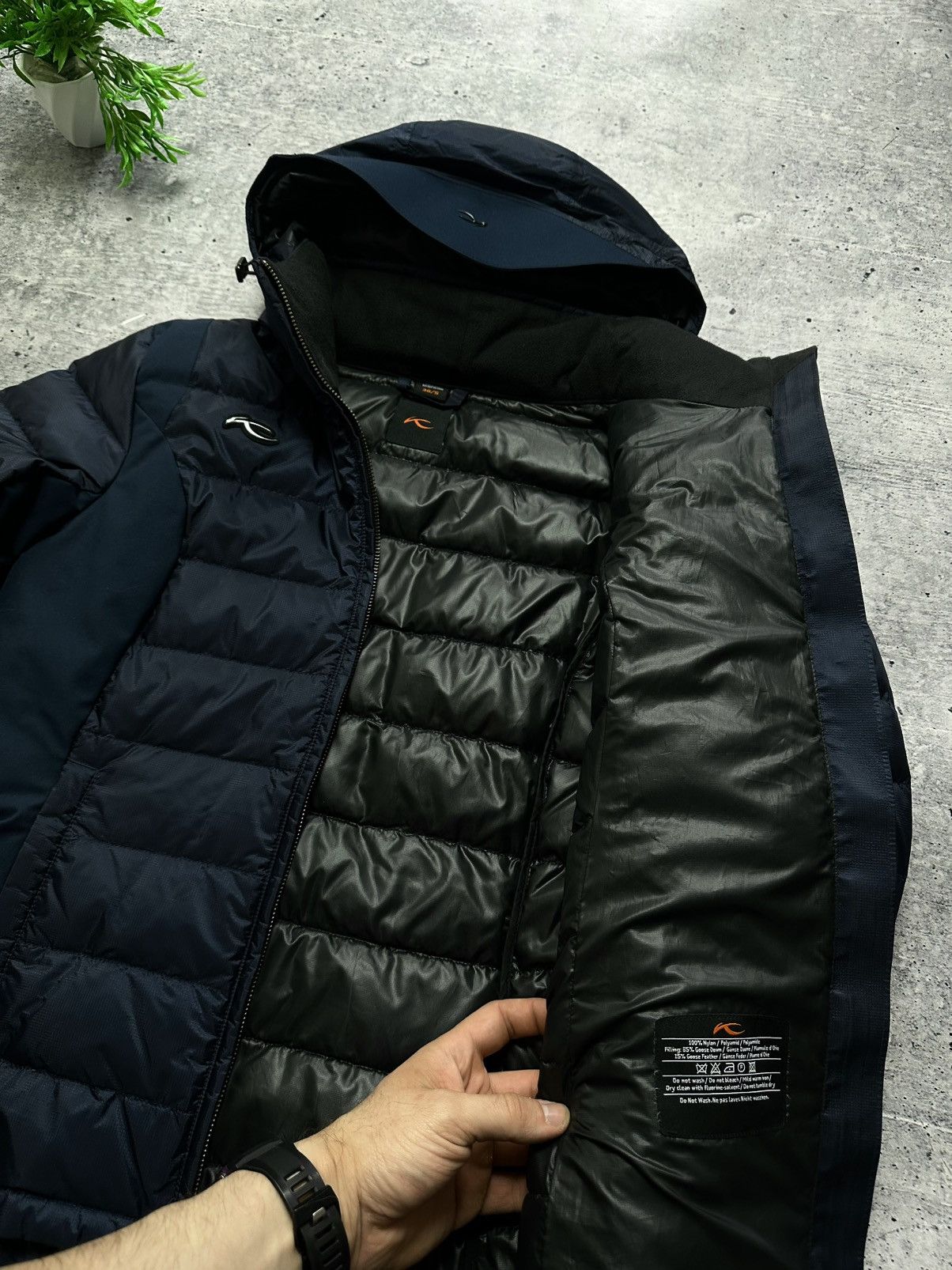KJUS KJUS Down Puffer Ski Pleasant 700 Fill Ski Mountain Jacket Size S / US 4 / IT 40 - 4 Thumbnail