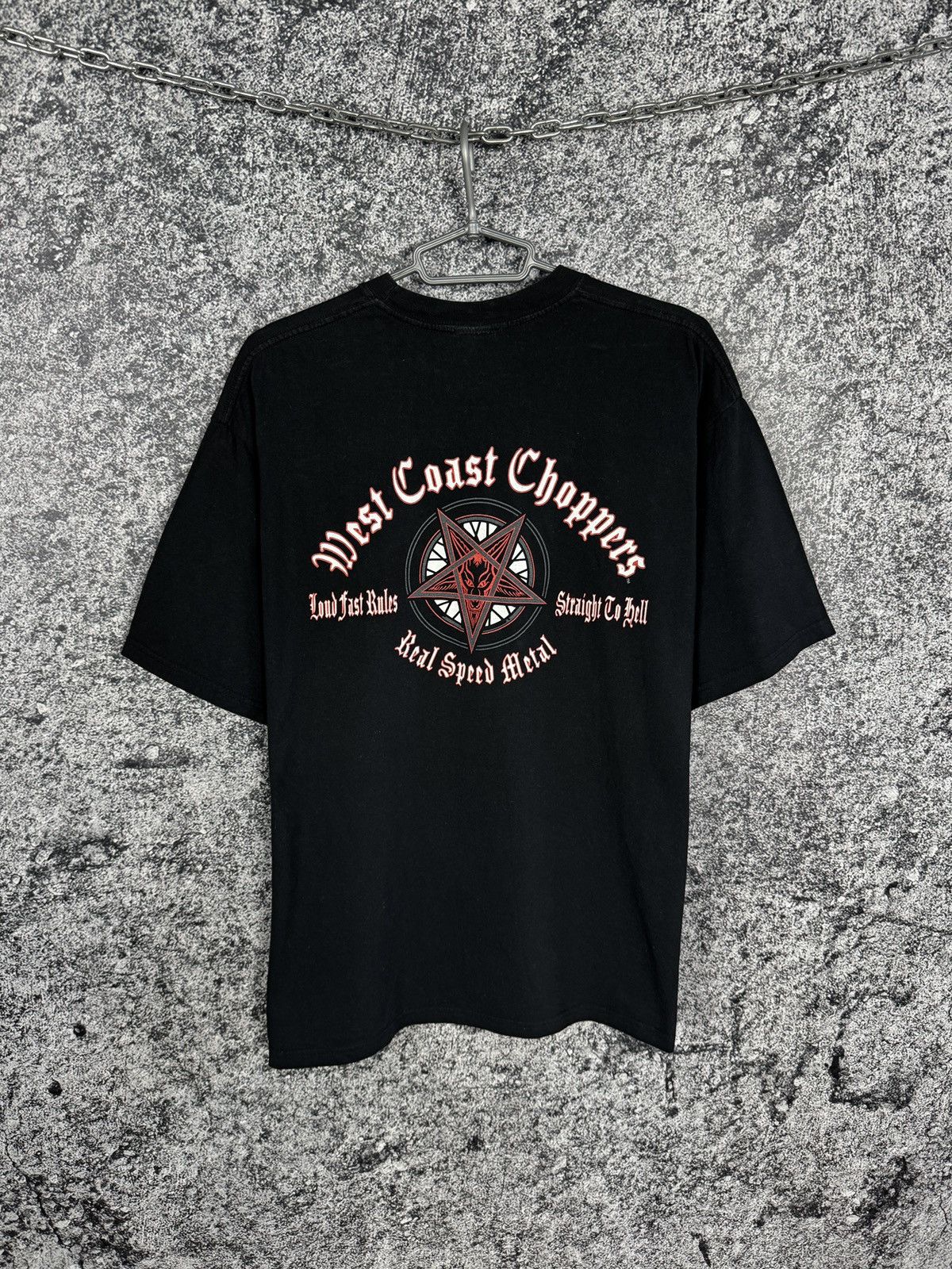 Vintage West Coast Choppers T-Shirt Biker Motorcycle Tee Vintage XL Size US XL / EU 56 / 4 - 10 Thumbnail