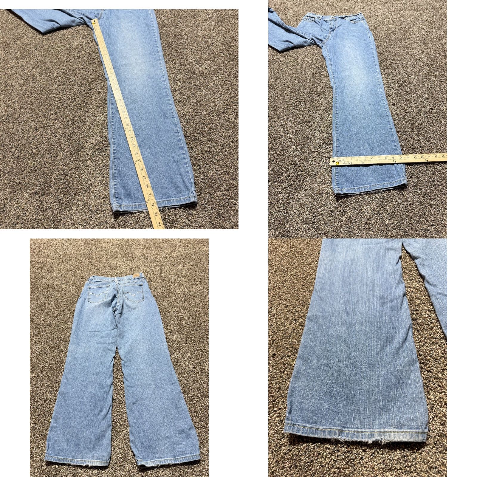 Levi's Levi's 512 Bootcut Jeans Women's Size 12 Blue Denim Stretch Slimming 5-Pocket Levi's 500 Series Size 34" / US 12 / IT 48 - 8 Thumbnail