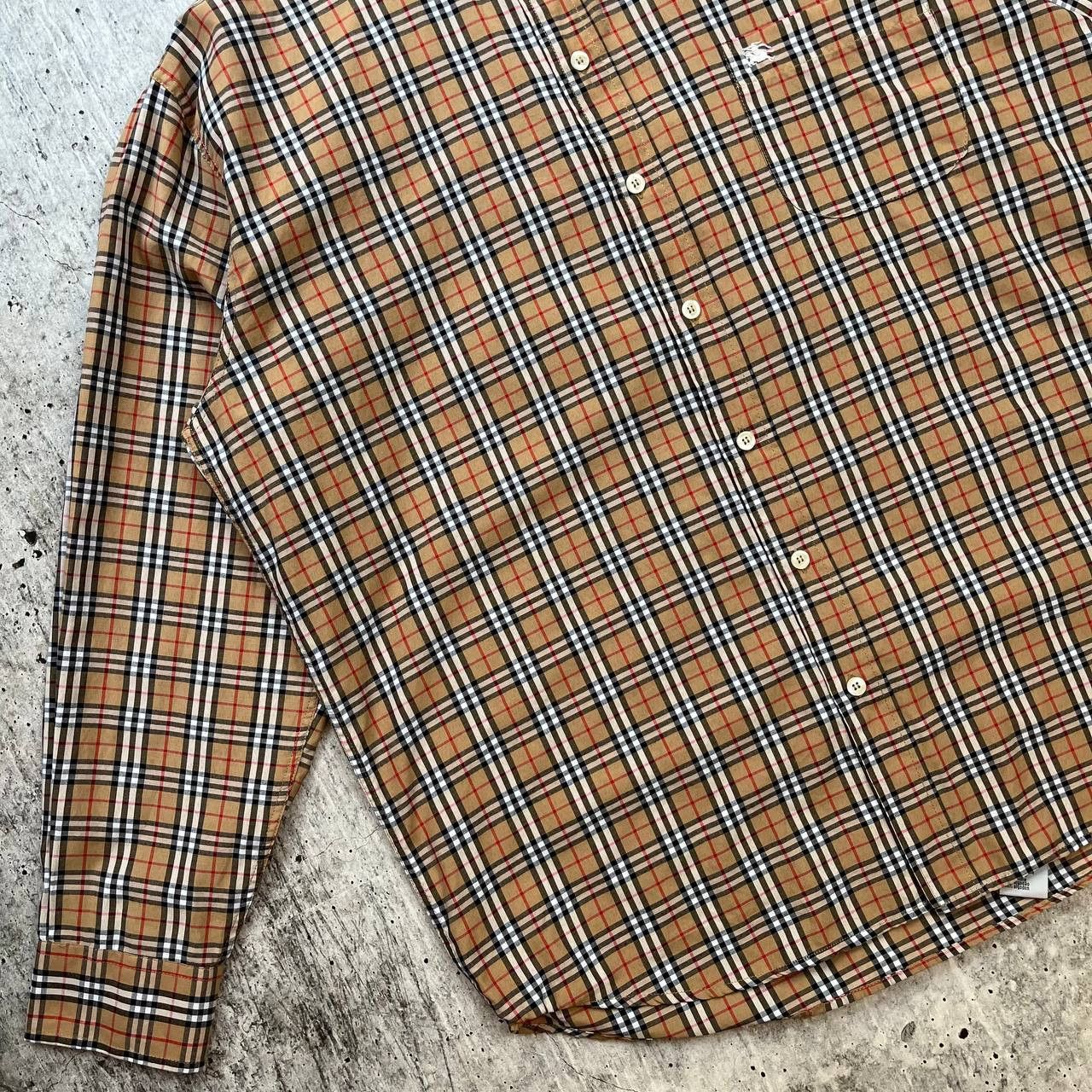 Burberry Burberry vintage shirt made in France brand’s iconic pattern Size US L / EU 52-54 / 3 - 4 Thumbnail