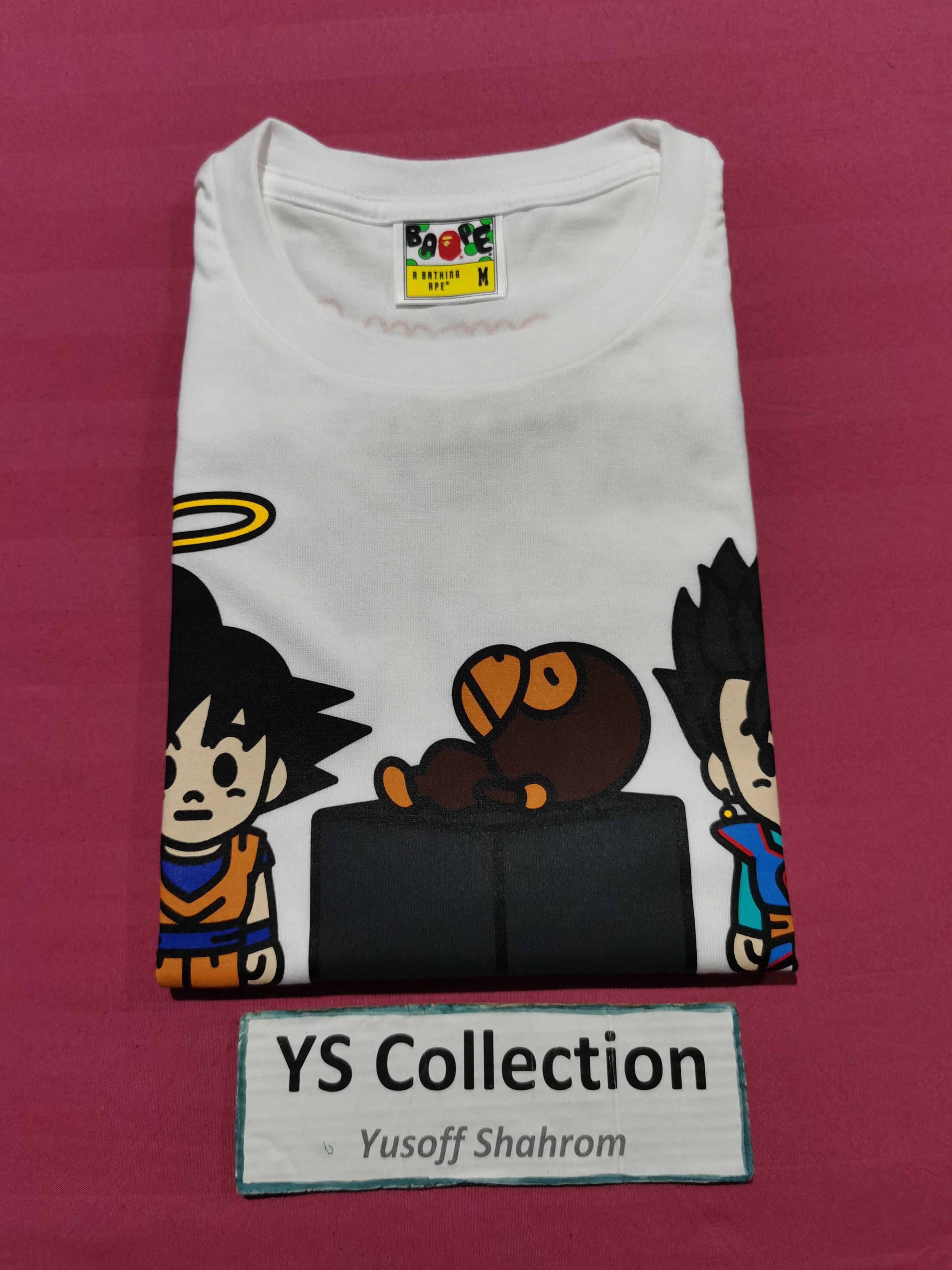 Bape x Dragon Ball Z Son Goku & Son Gohan Tee