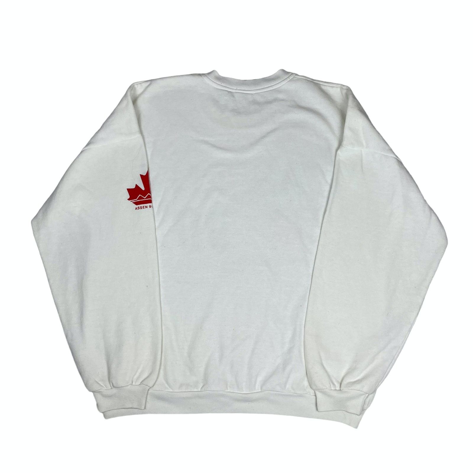 Adidas × Vintage Adidas Assen '90 Mens Crew Neck Pullover Fleece Sweatshirt L Size US L / EU 52-54 / 3 - 8 Thumbnail