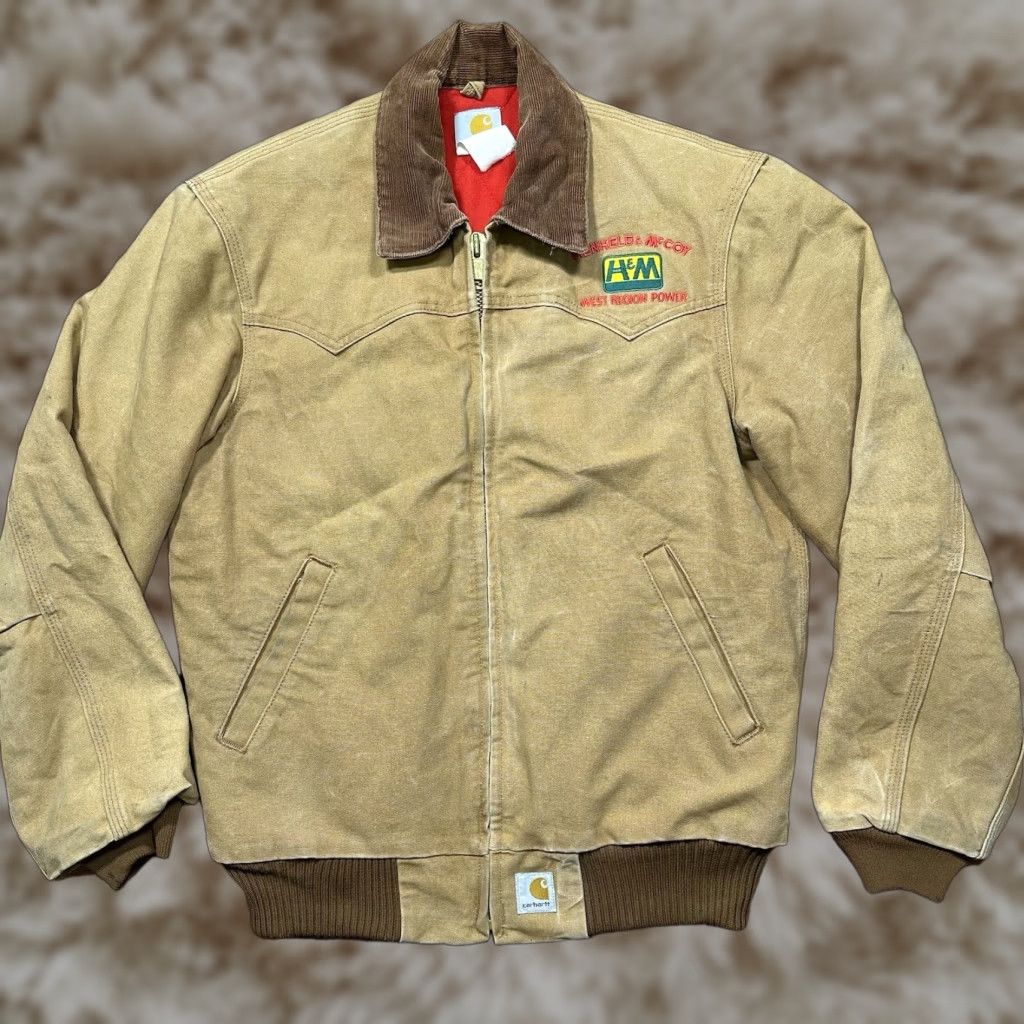 Carhartt サンタフェジャケット J13 BRN size M 【公式通販】