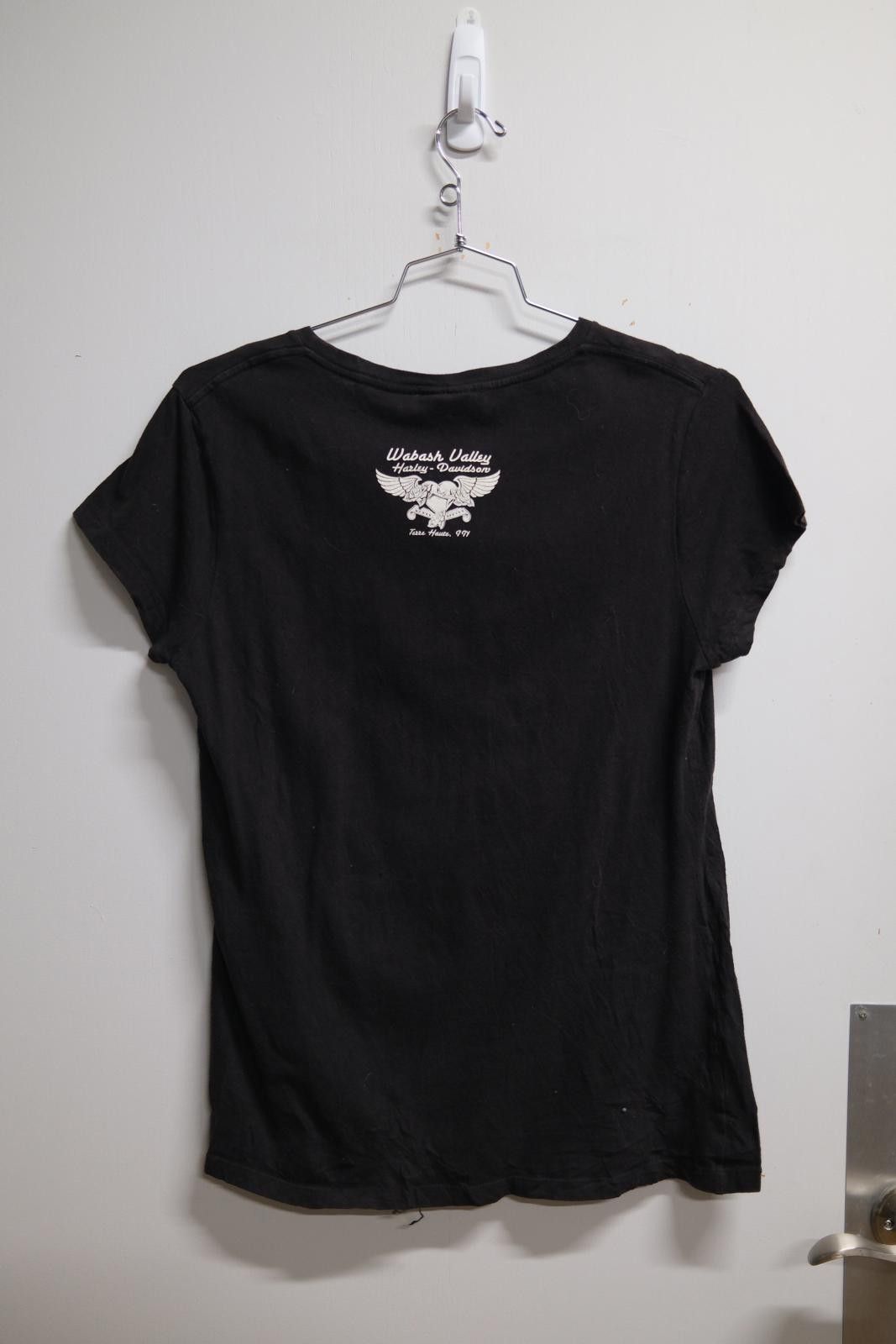 Harley Davidson 2010's Harley Davidson Wabash Valley Terre Haute, IN T-Shirt Size XXL / US 16-18 / IT 52-54 - 2 Thumbnail