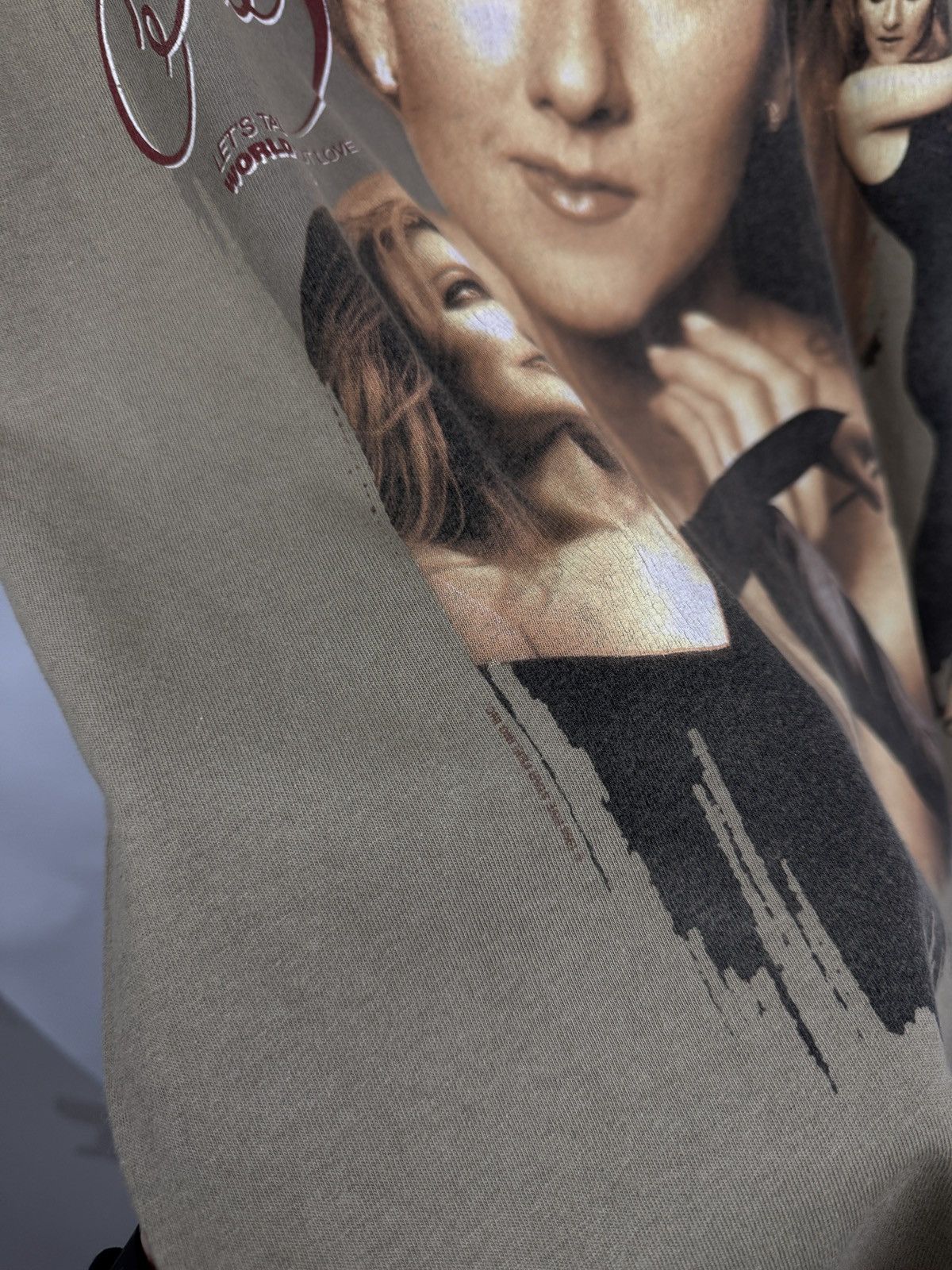 Delta 🇨🇦 Vintage 1999 Celine Dion Lets Talk About Love Tour T-Shirt Size US XL / EU 56 / 4 - 6 Thumbnail