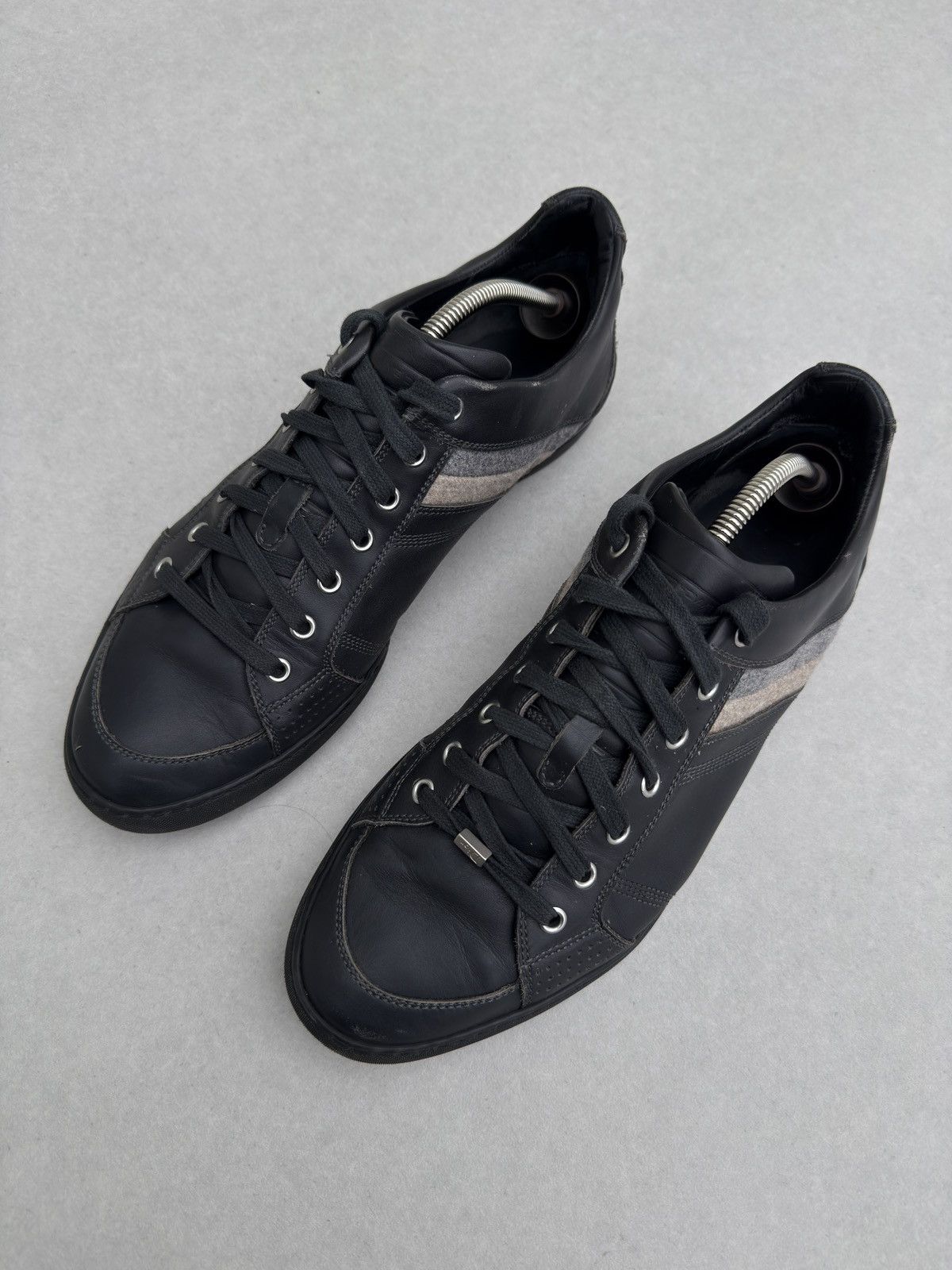 Dior Archive Dior Homme B18 Hedi Slimane Leather Sneakers In Size US 11 / EU 44 - 2 Thumbnail
