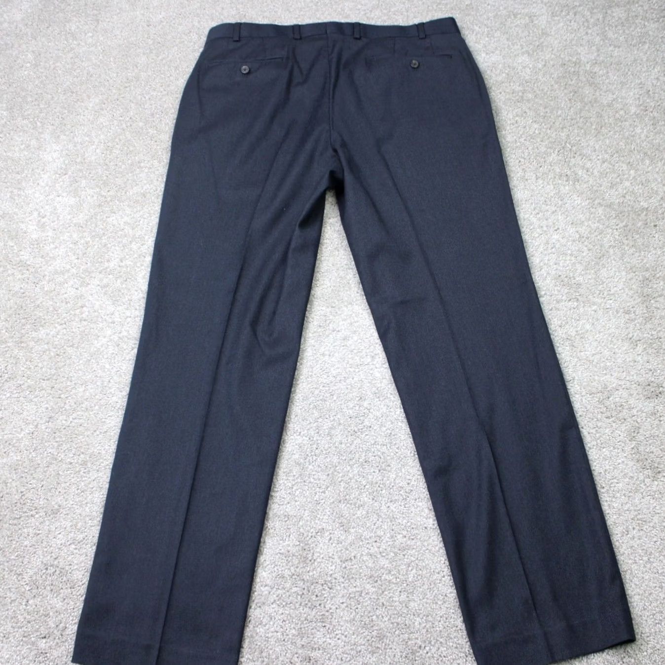 Ralph Lauren LAUREN Ralph Lauren Pants Mens 36x32 Blue Flat Front Poly/Rayon Blend Stretch Dress Pants Mens Regular Size US 36 / EU 52 - 5 Thumbnail