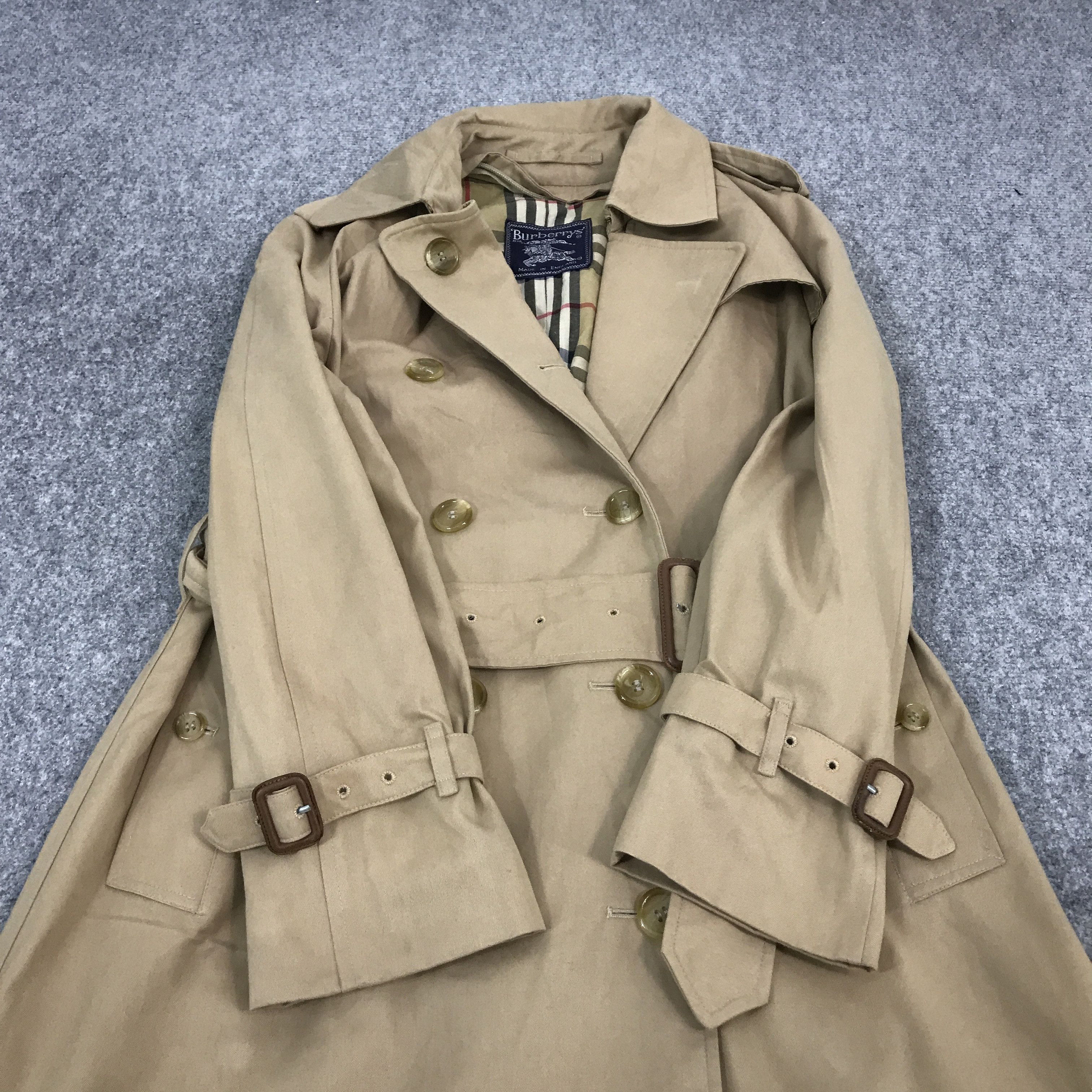 Burberry BURBERRYS LONG COAT JACKET Size US M / EU 48-50 / 2 - 8 Thumbnail