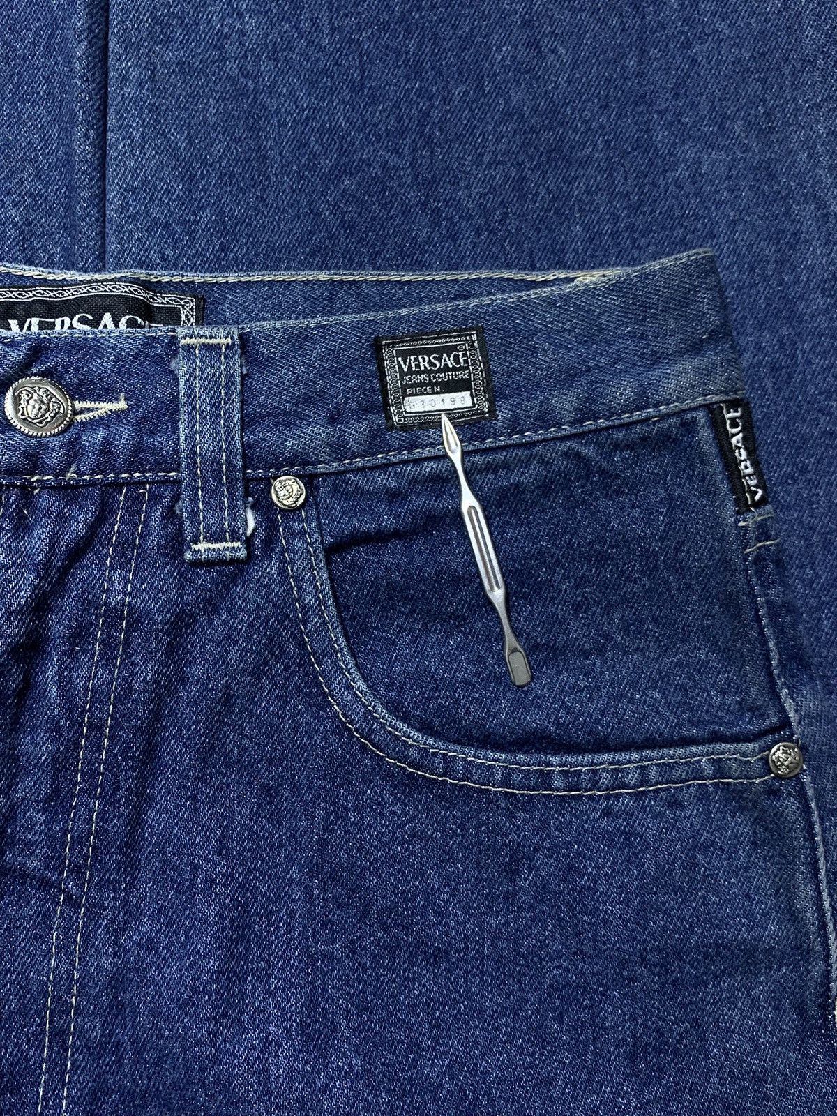 Versace 🔥 Super Rare Item Y2K Versace Archive Size US 32 / EU 48 - 7 Thumbnail