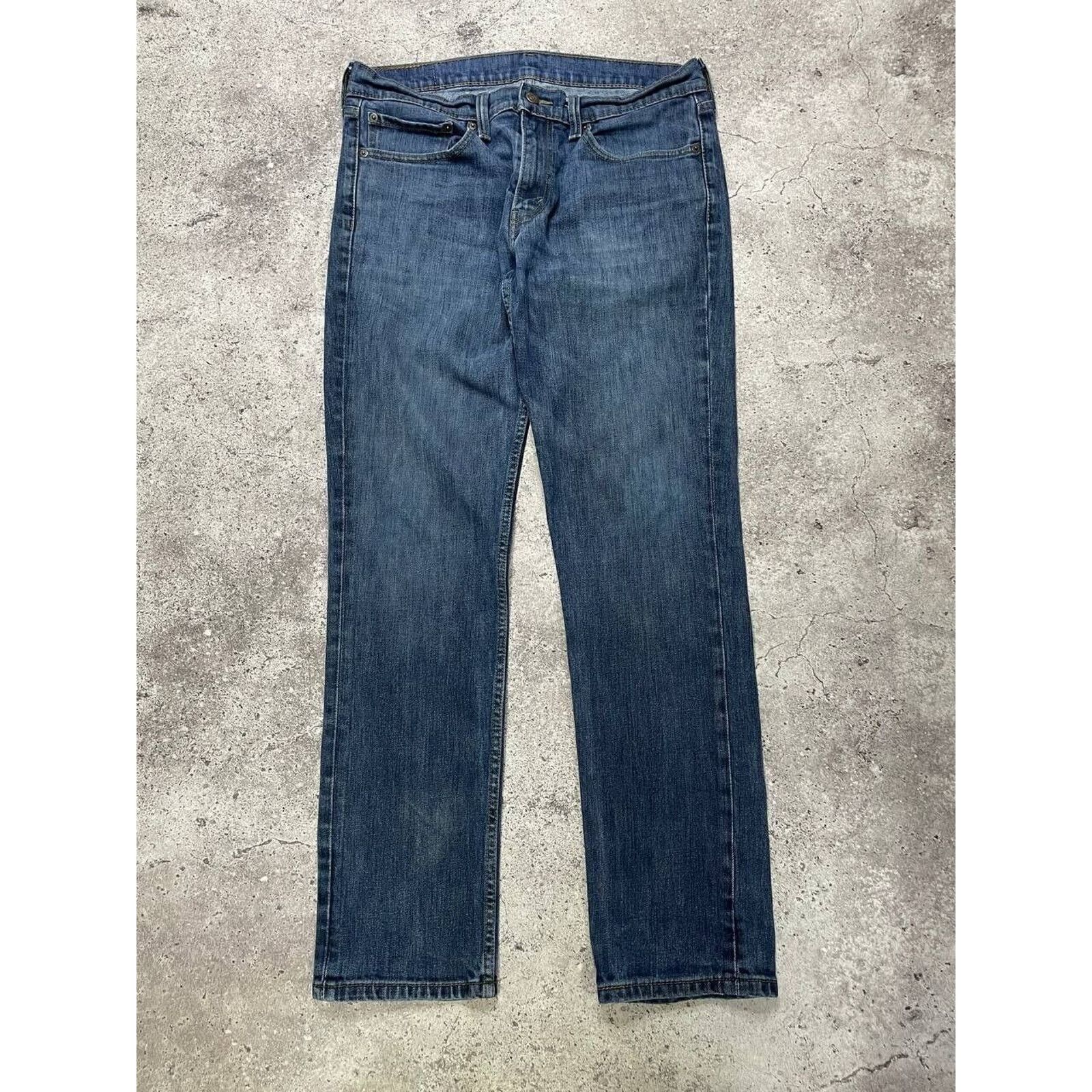 Levi's × Vintage Levi’s 511 Slim Fit Blue Jeans Men’s Straight Denim Classic Size US 33 - 1 Thumbnail