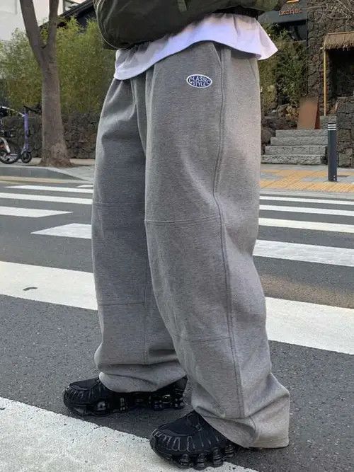 Designer × High Sport Bag Baggy streetwear drill Loose Sweatpants Size US 34 / EU 50 - 1 Thumbnail