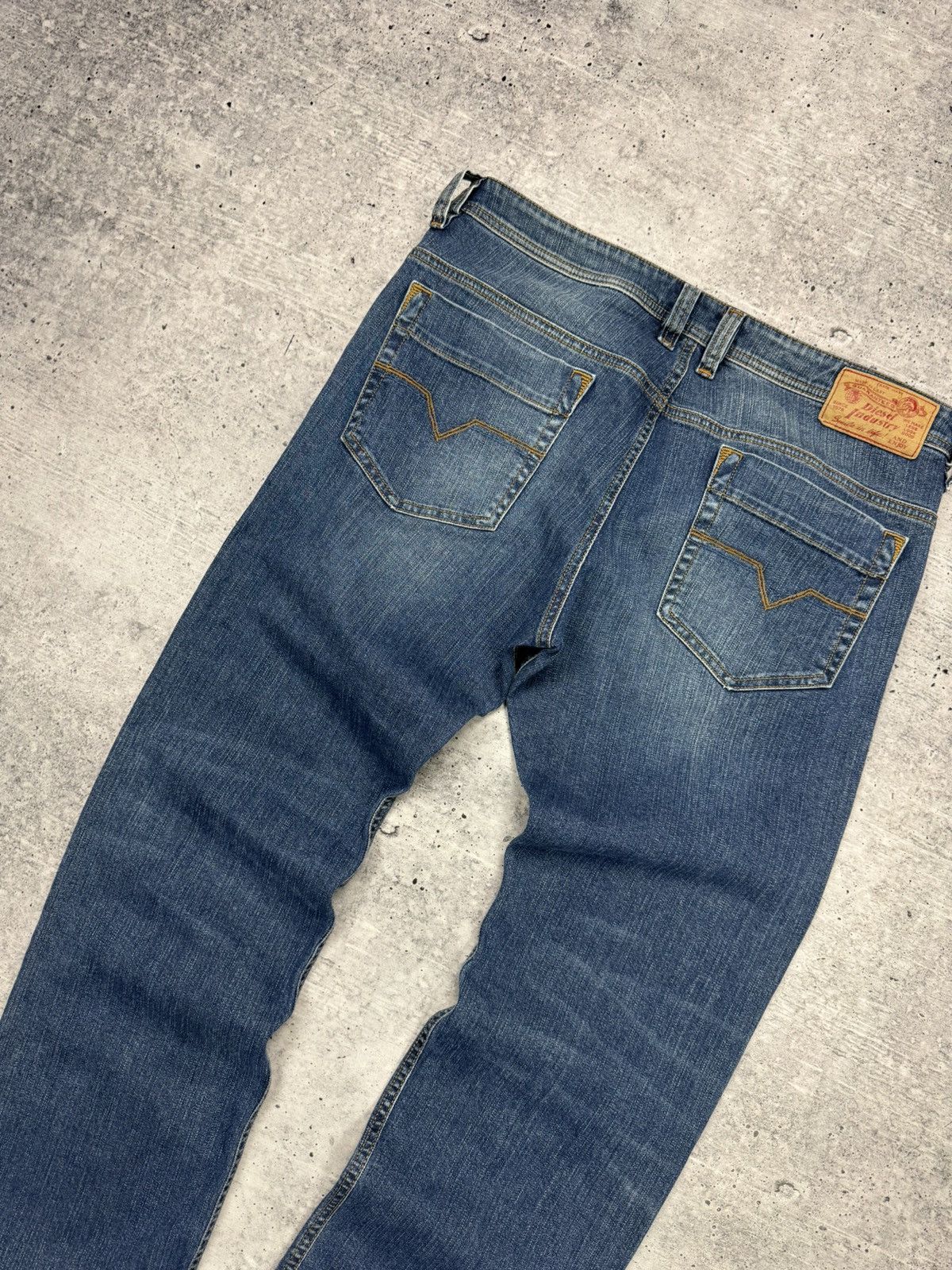 Diesel Vintage Diesel 90’s Y2K Style Blue Stonewashed Jeans Pants Size US 36 / EU 52 - 20 Thumbnail